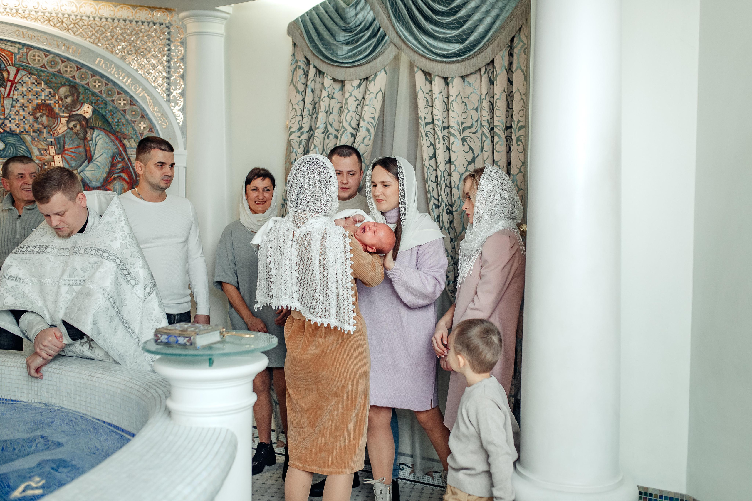 Крещение Есении, Храм Святой Живоначальной Троицы, Минск