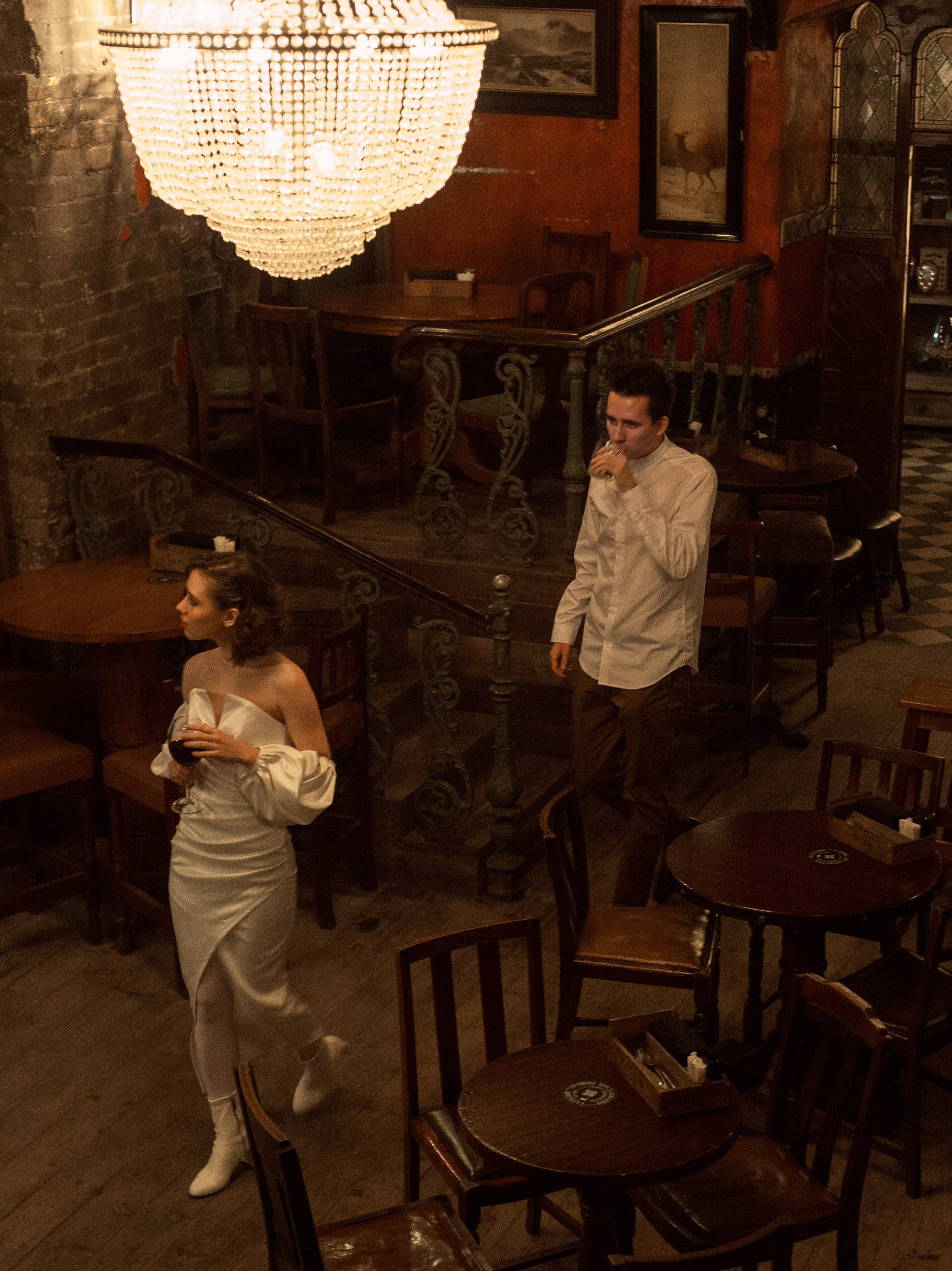 Meeting at the bar. Alyona Pukhanova — photographer, stylist, 3d designer, artist — Tbilisi, Georgia