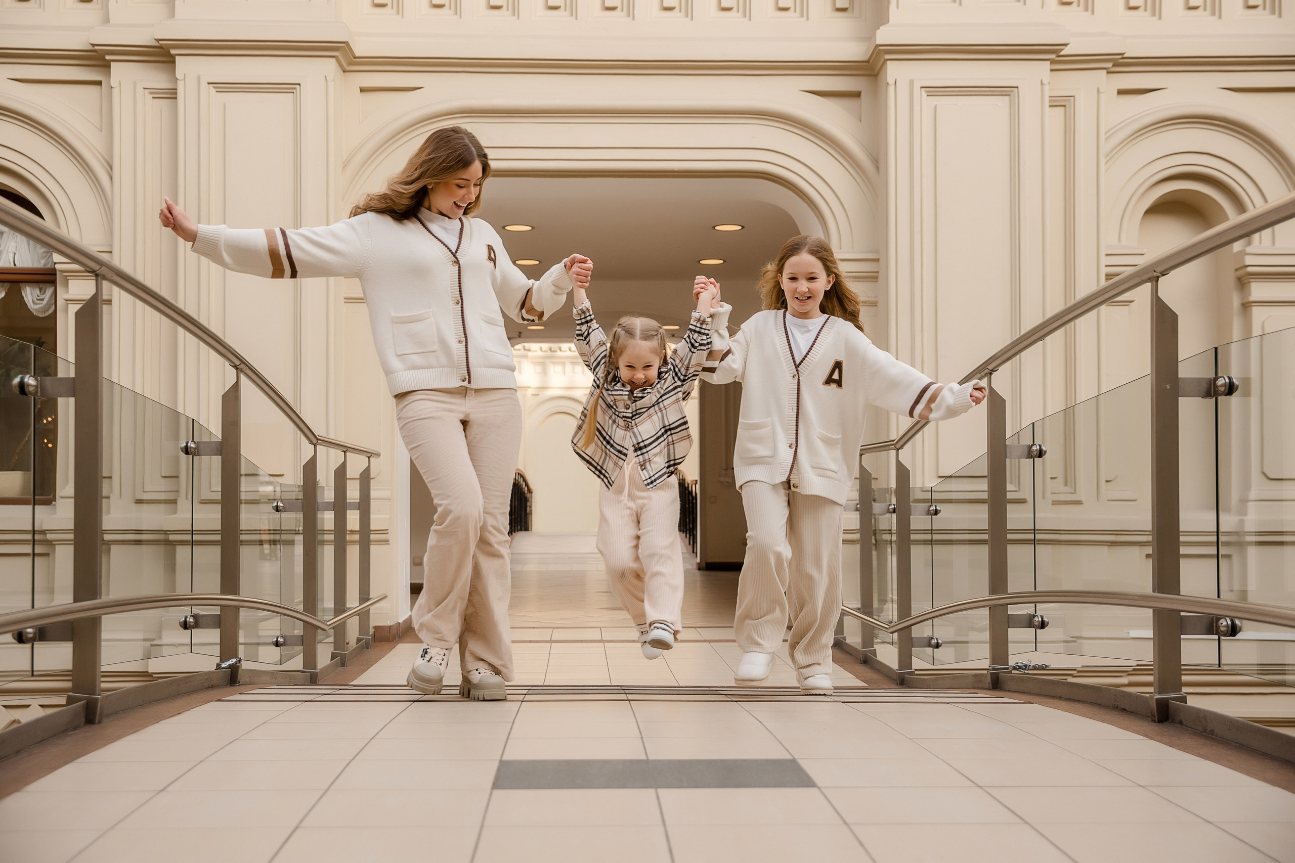 Новогодние фотосессии — уличные локации. Семейный и детский фотограф в Москве Вера Ускова