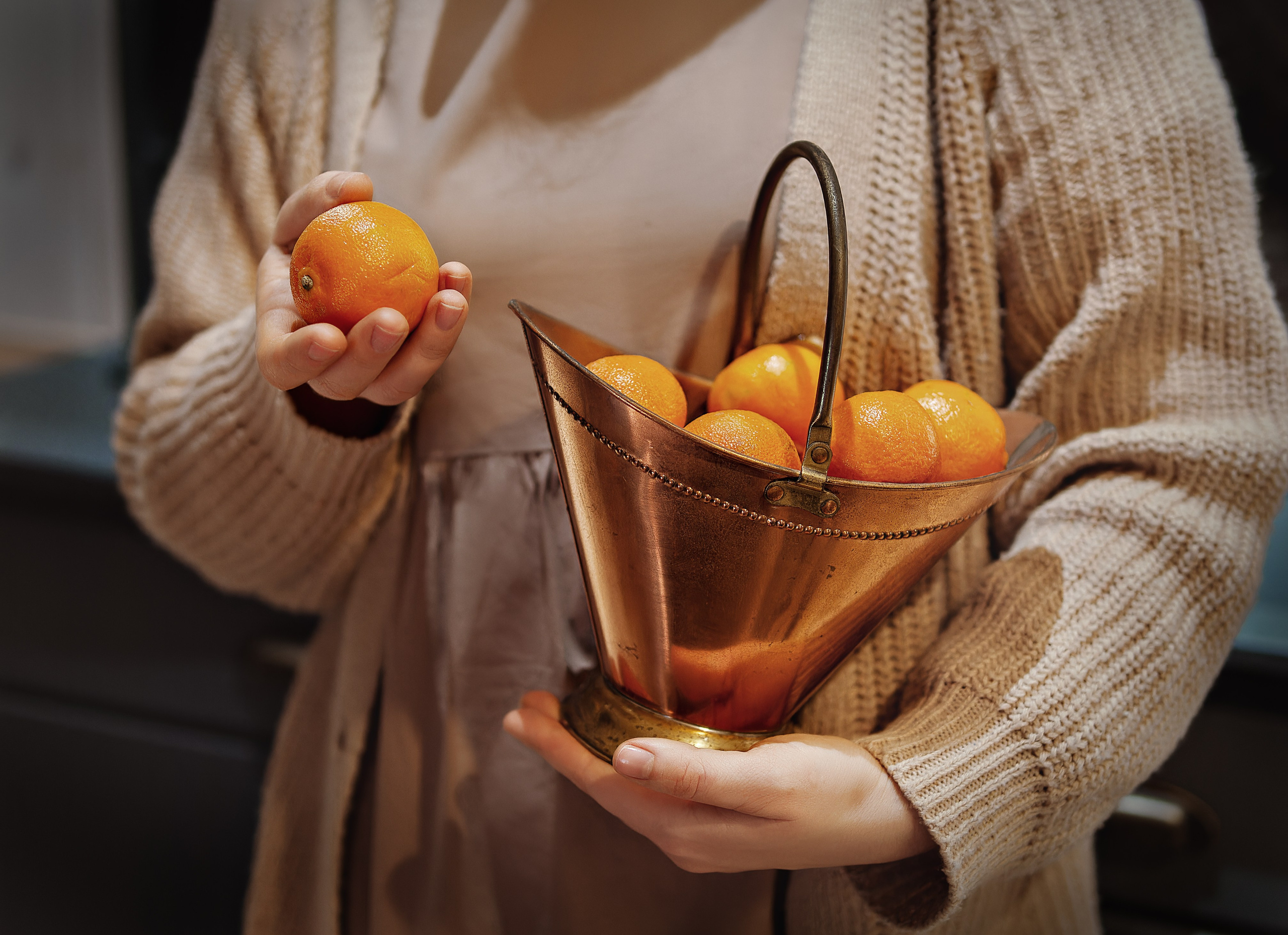 Домашняя фотосессия — сервировка стола к семейному ужину