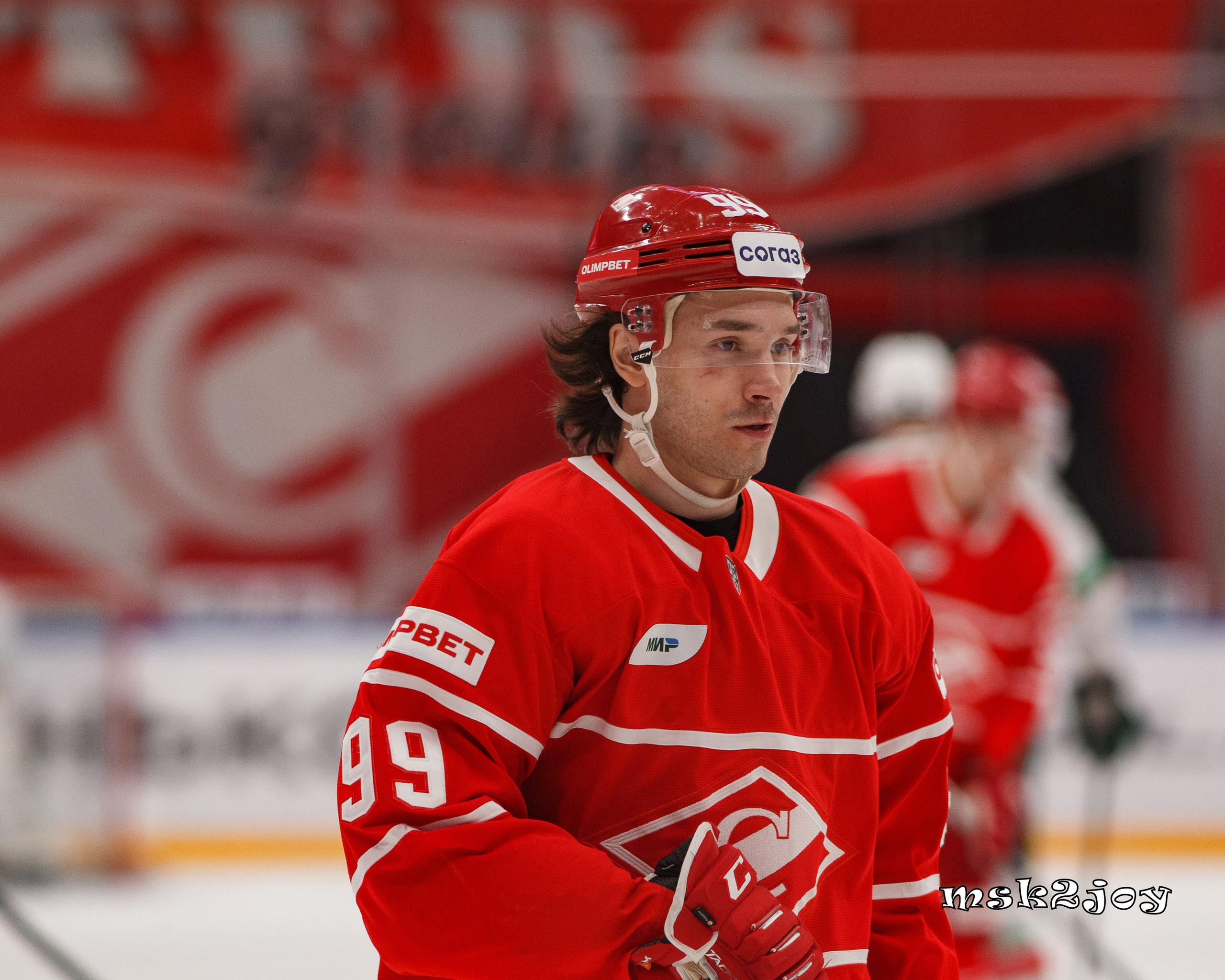 Фоторепортаж. КХЛ. Спартак (Москва) — Ак Барс Казань. Михаил Тоцкий портретный и репортажный фотограф в Москве