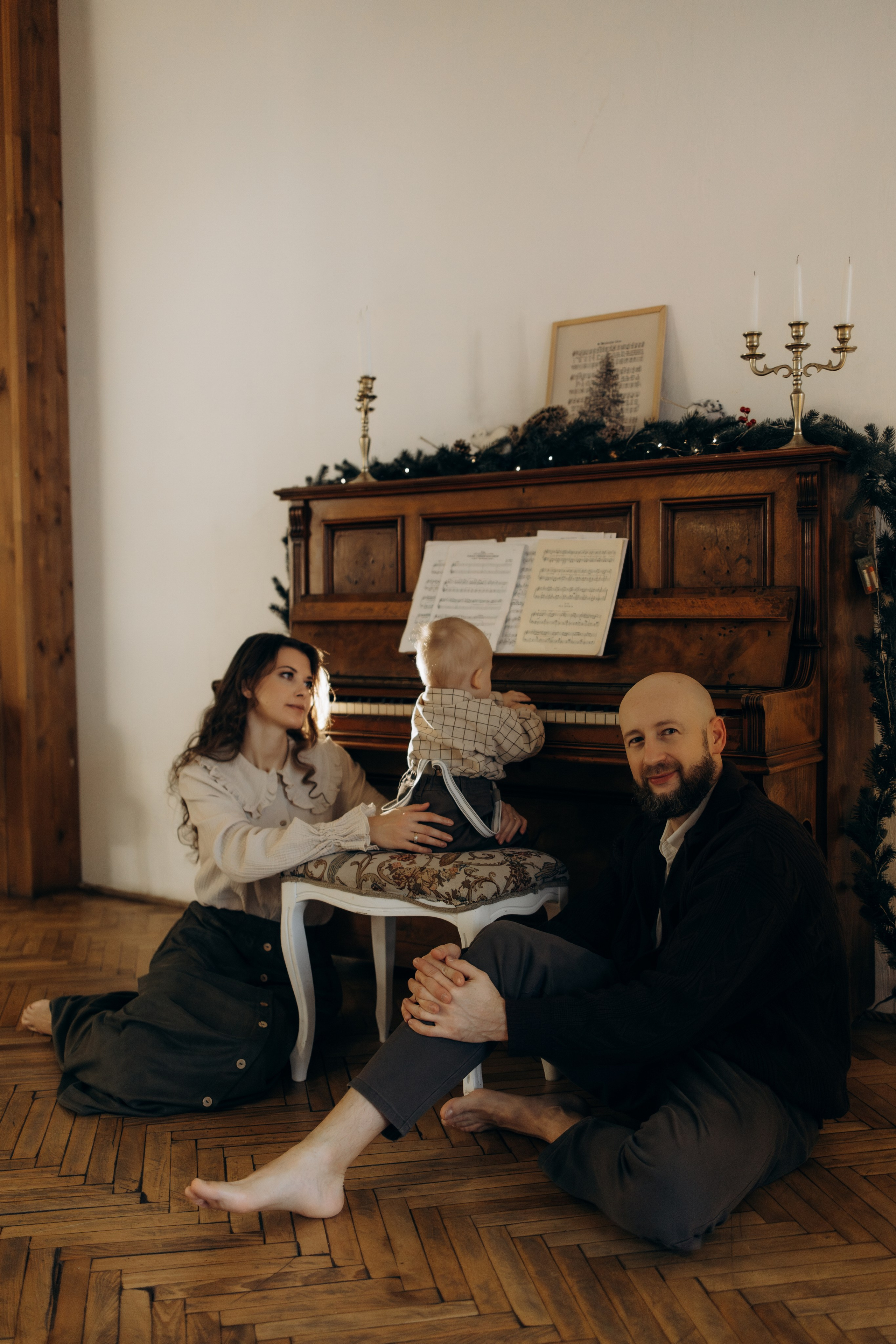 Новогодняя семейная история. Семейный фотограф Москва Юлиана Фетисова