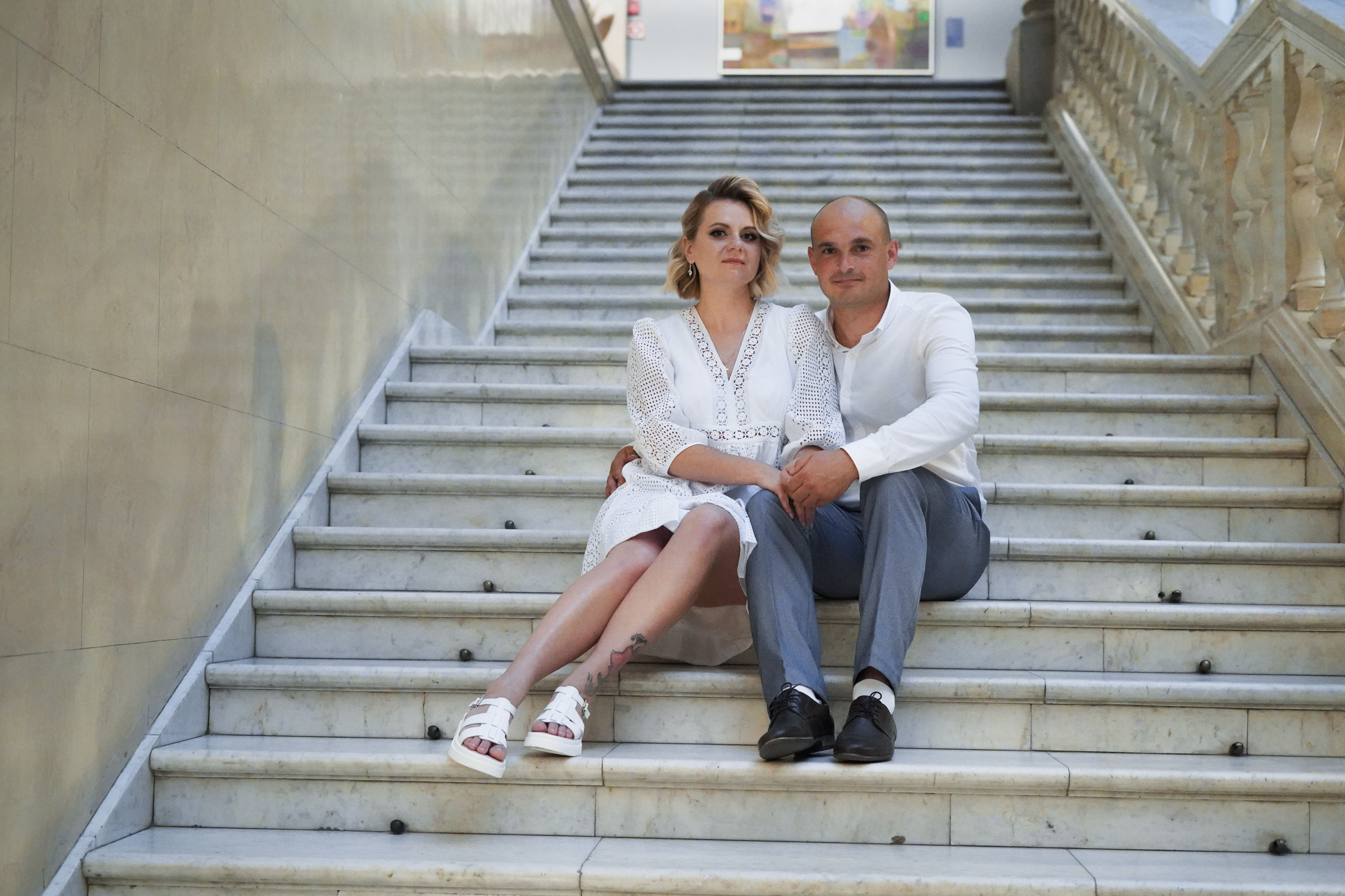 Свадебная прогулка в городе Минск. Портретный и свадебный фотограф в Минске и в Беларуси Ольга Роговская