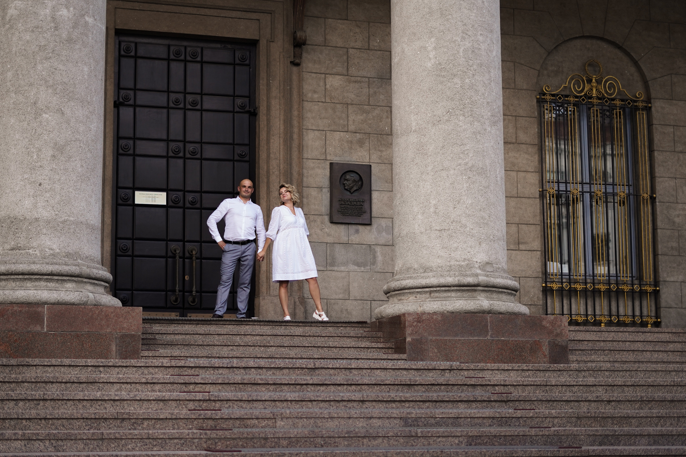Свадебная прогулка в городе Минск. Портретный и свадебный фотограф в Минске и в Беларуси Ольга Роговская