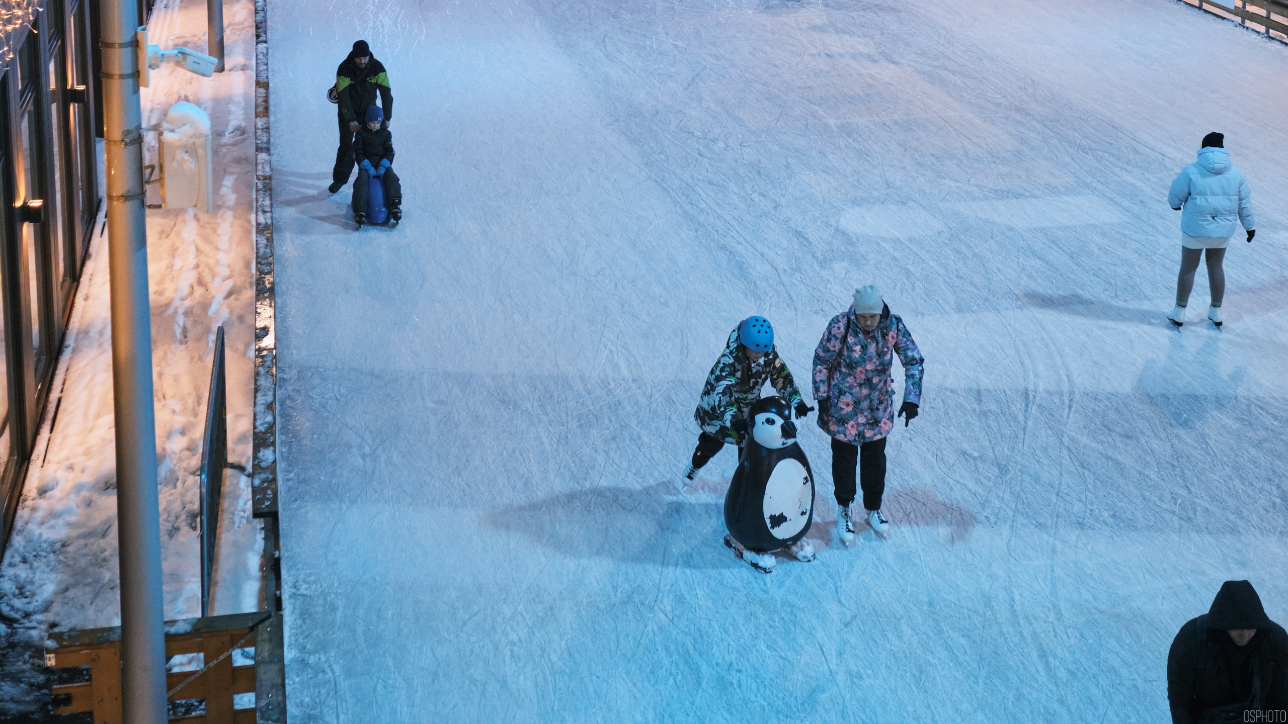 Снег и туман в Санкт-Петербурге. Фотографъ Сергѣевъ. Поймать мгновеніе