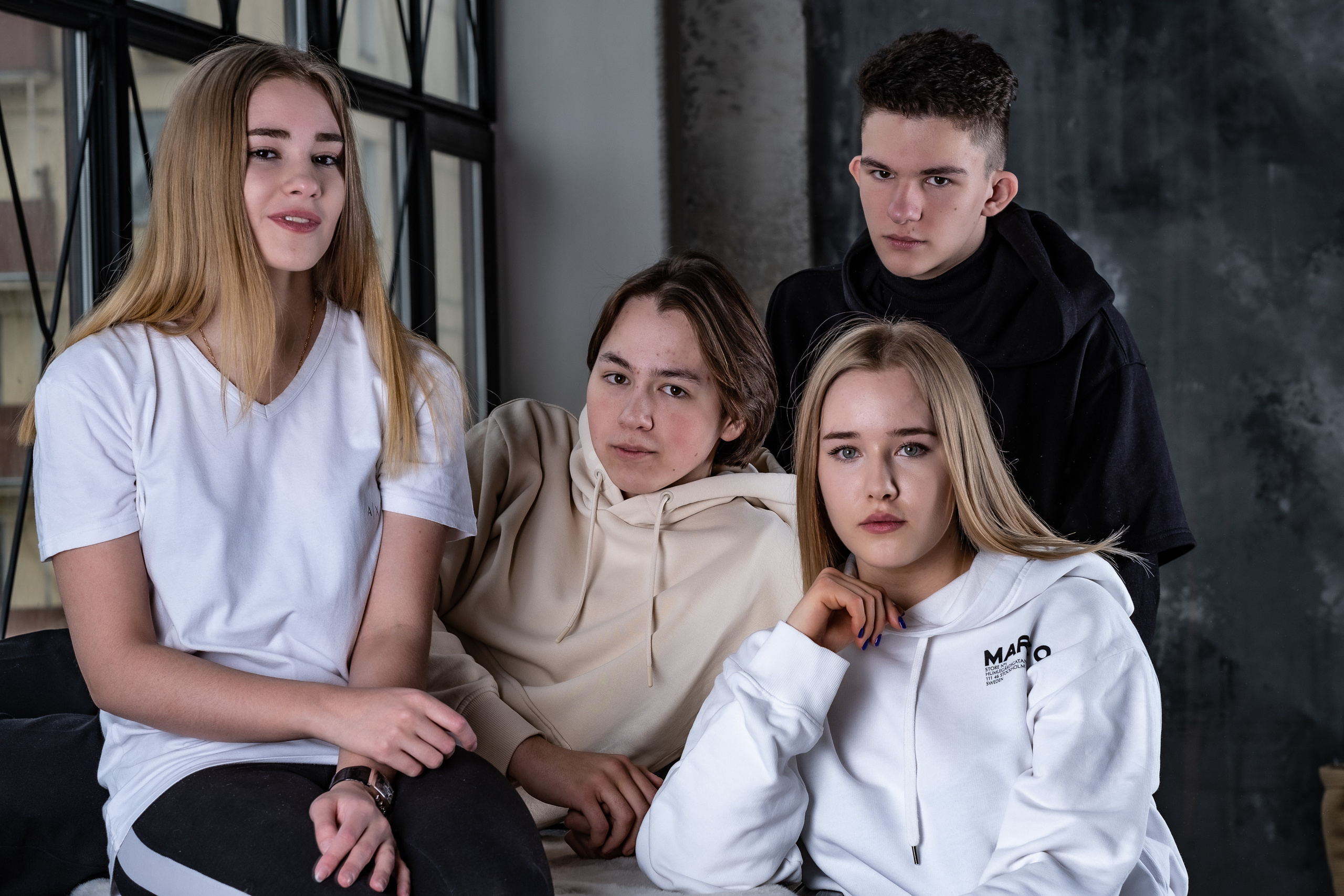 Фотосессия Николь, Юли, Дани и Саши. Фотограф в Москве Ирина Иванова