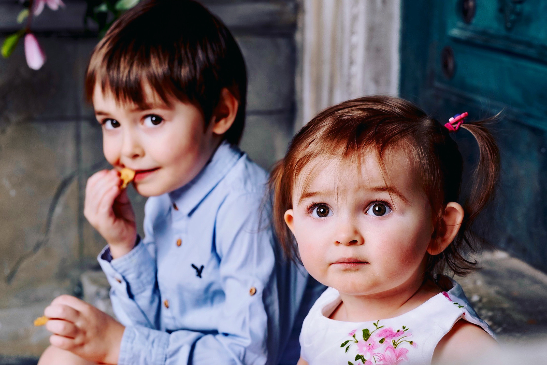 Мы создали волшебную историю для Тани и ее детей. В цветущей весне. Фотограф в Москве Ирина Иванова