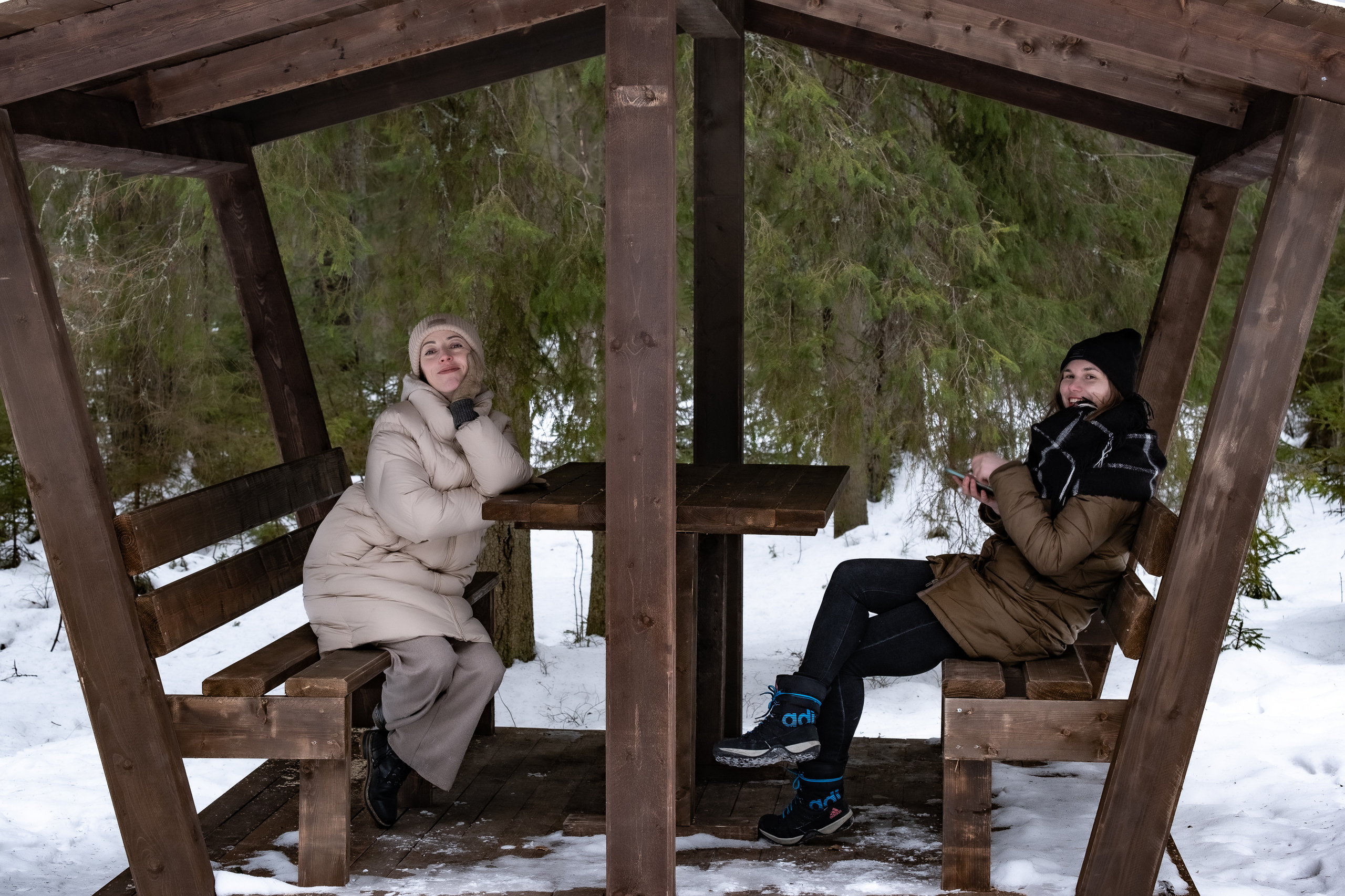 Прогулка по зимней Ленобласти. Фотограф в Москве Ирина Иванова