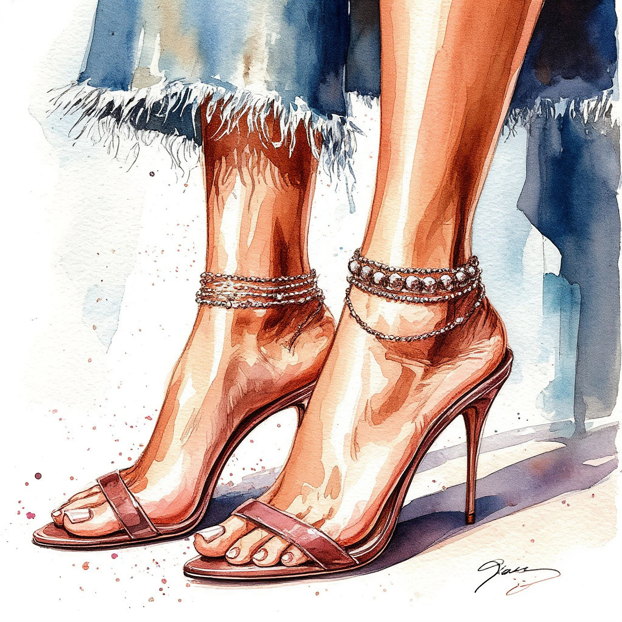 Анклет — не просто модное украшение на ногу, а способ выразить свою индивидуальность и стиль. Школа для девочек во Владивостоке — Само Совершенство