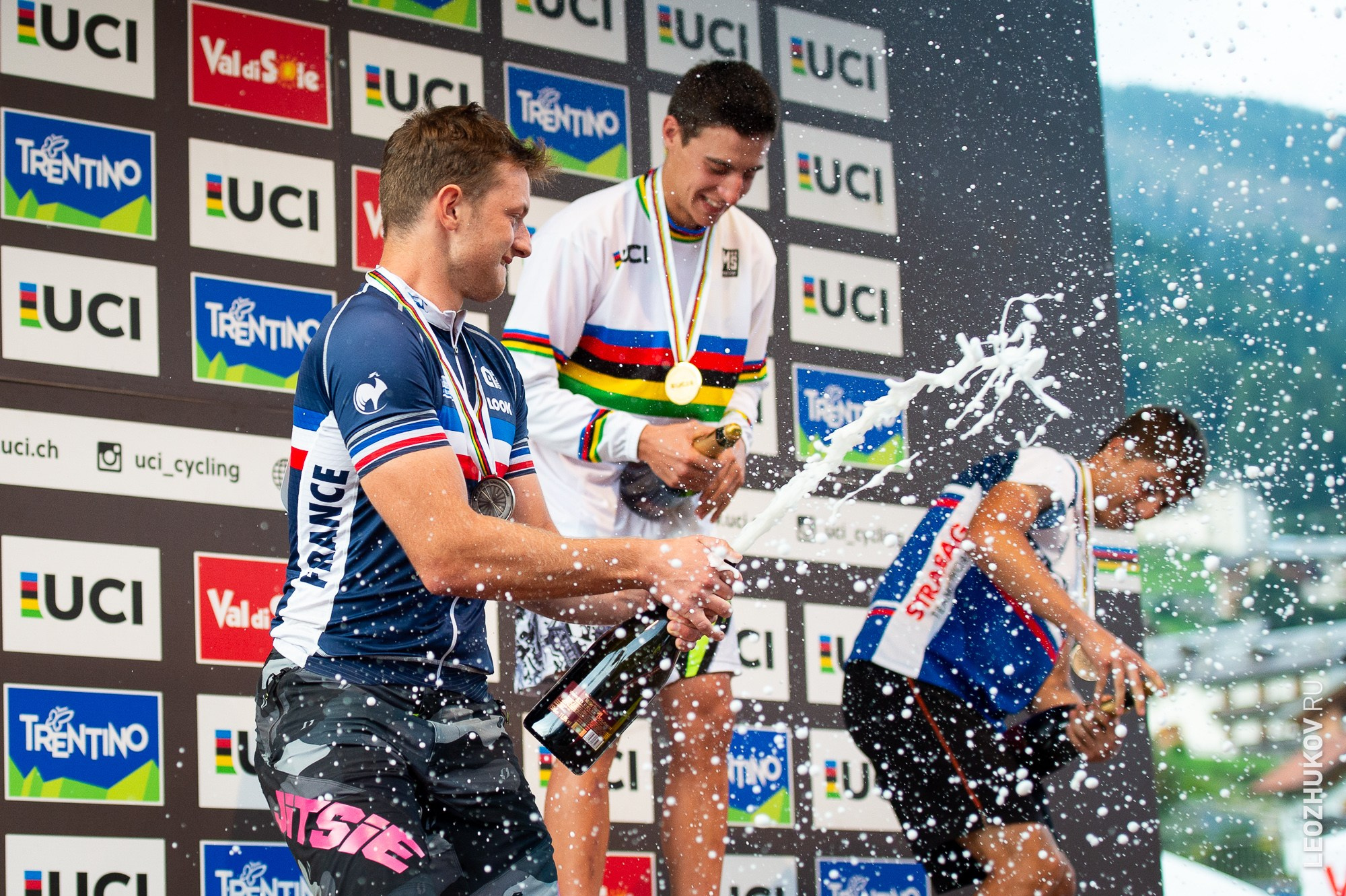 UCI Trials World Championships 2016 — finals. Sports photographer Leonid Zhukov