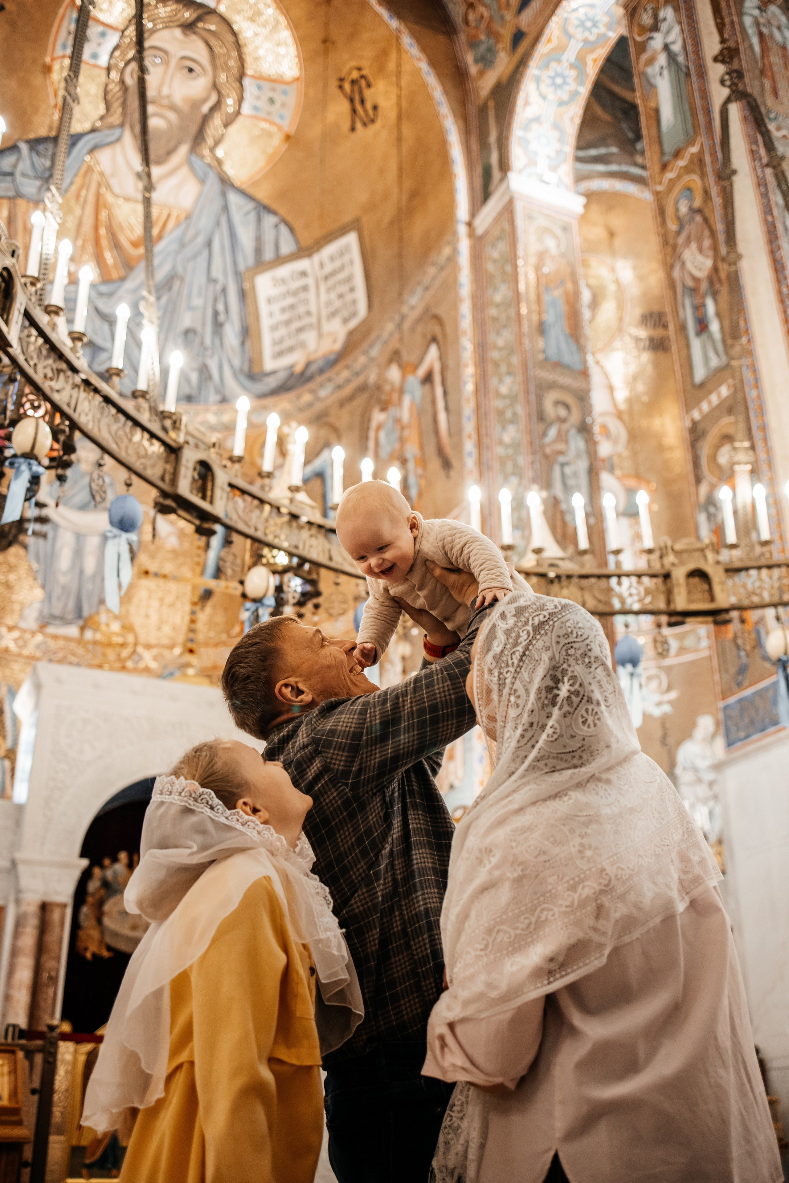 Таинство крещения. Семейный и женский фотограф в Москве Елизавета Волкова
