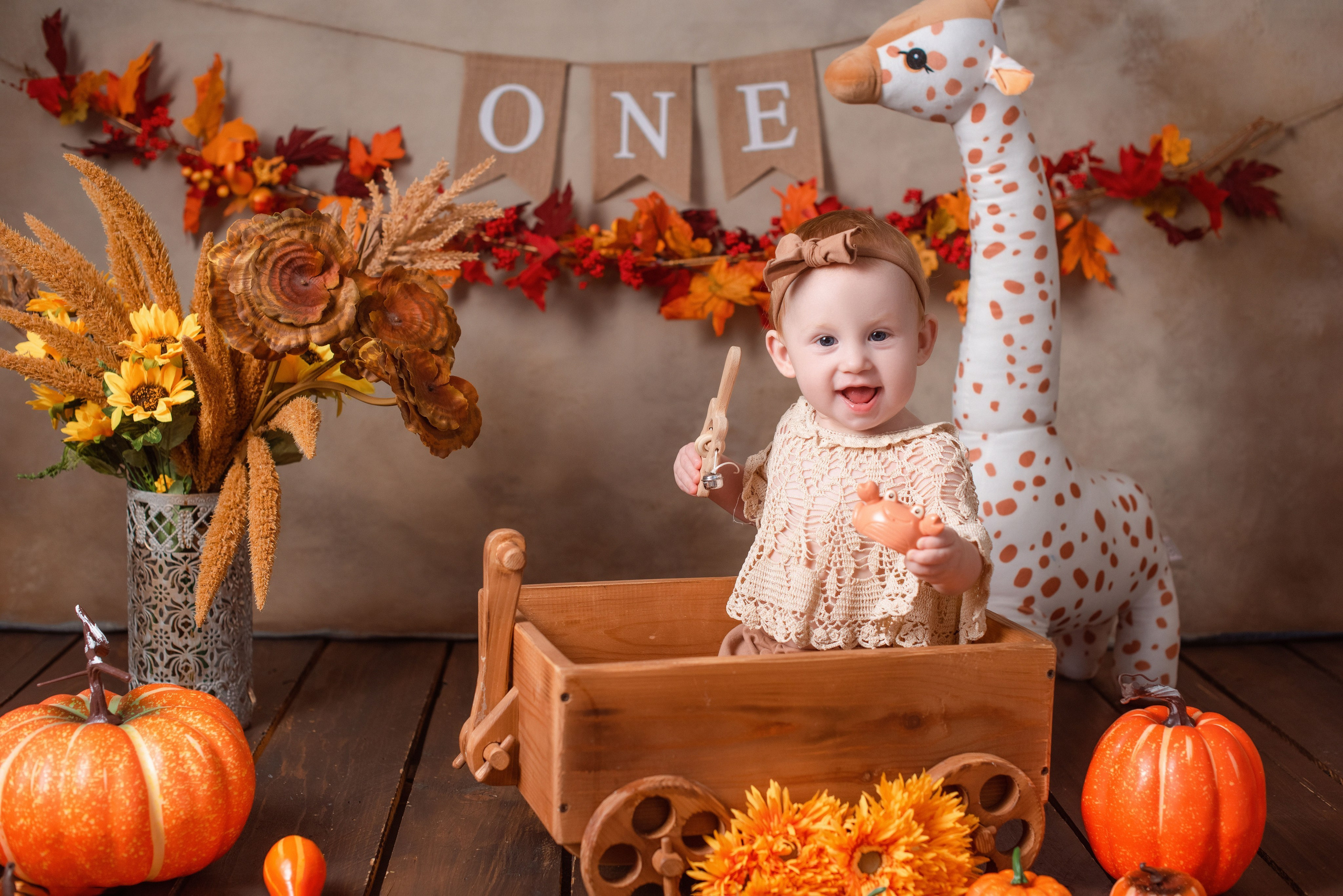 Доп. фотозоны на годики с шарами. Фотограф Новорожденных во Владивостоке Ольга Галаницкая