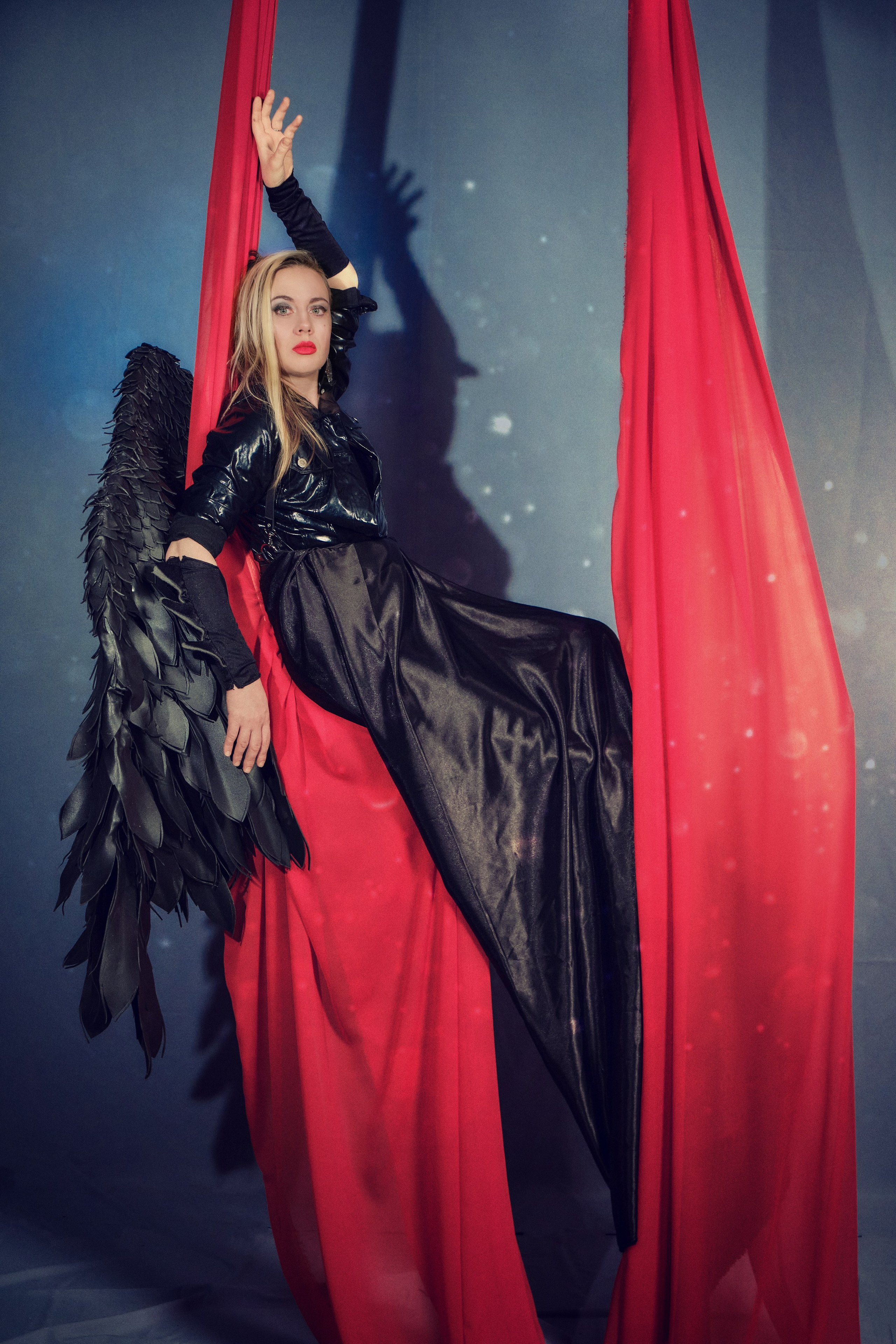 Фотосессия девушки в Самаре с макияжем и одеждой