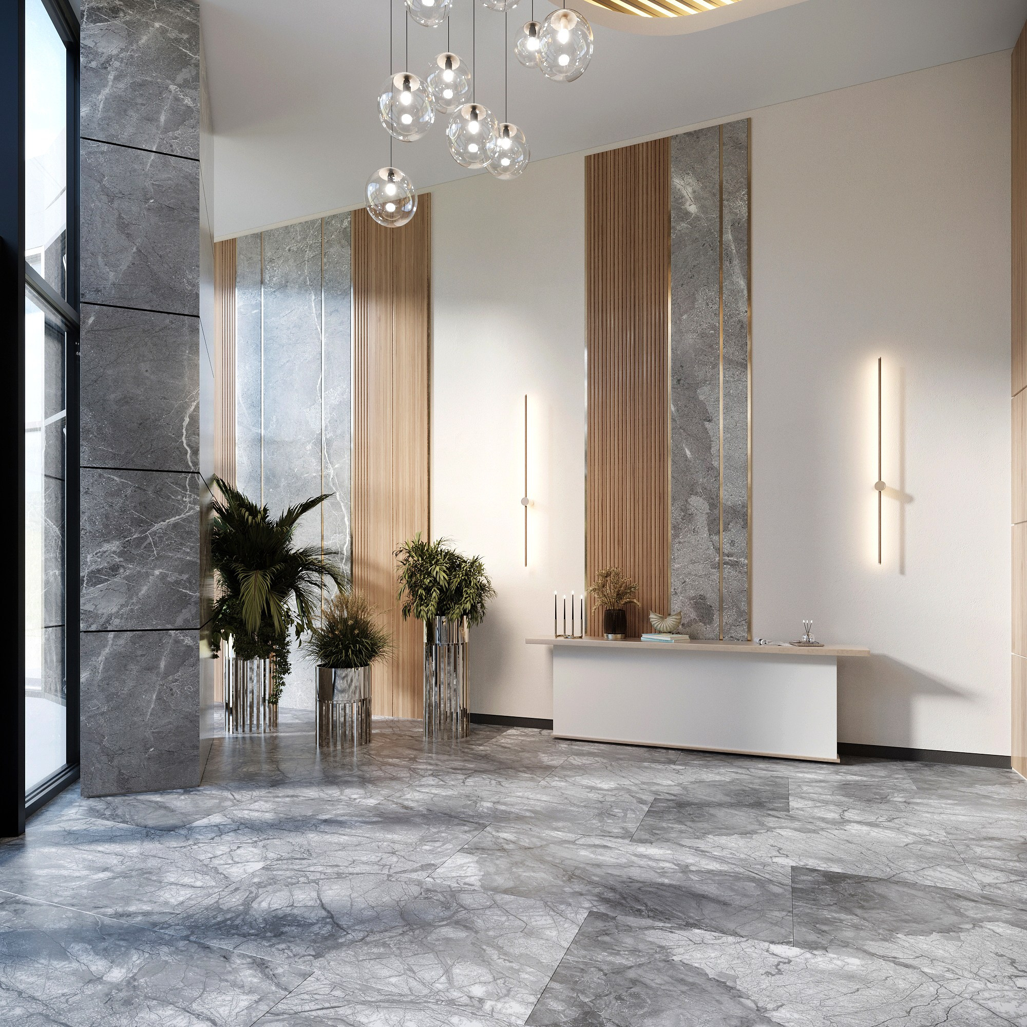 Акция «Визуализация холла бесплатно». 3Д Визуализация Интерьера и Архитектуры