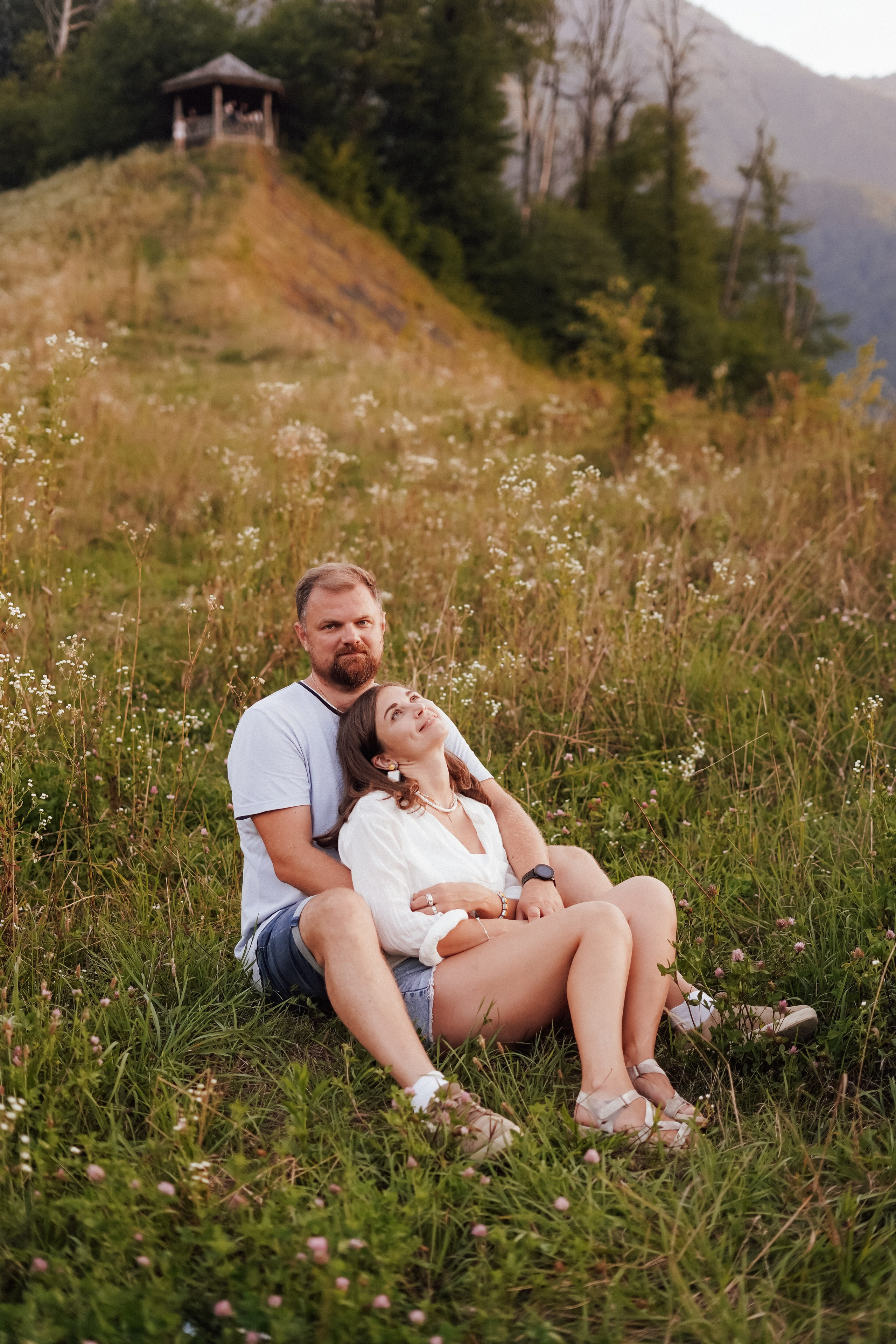 Алексей и Екатерина в горах Красной Поляны. Фотограф в Сочи и Абхазии | Фототуры | September Air