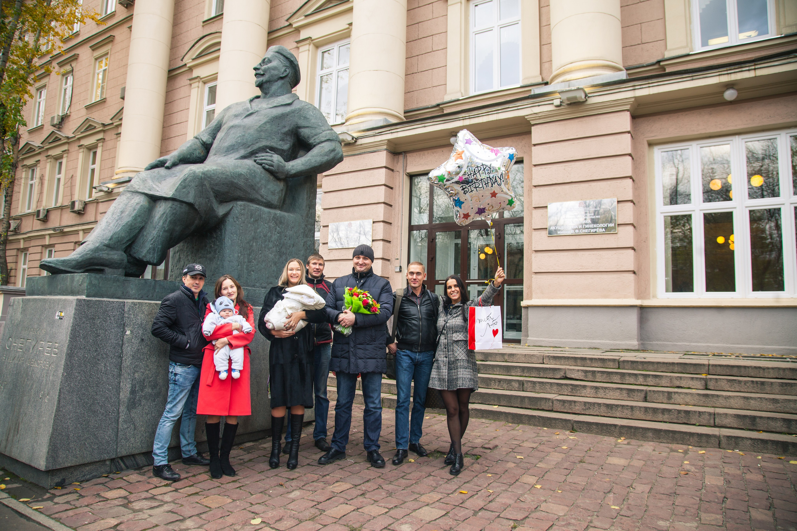 Выписка из роддома. Фотограф Михаил Коган — Москва 89267284460