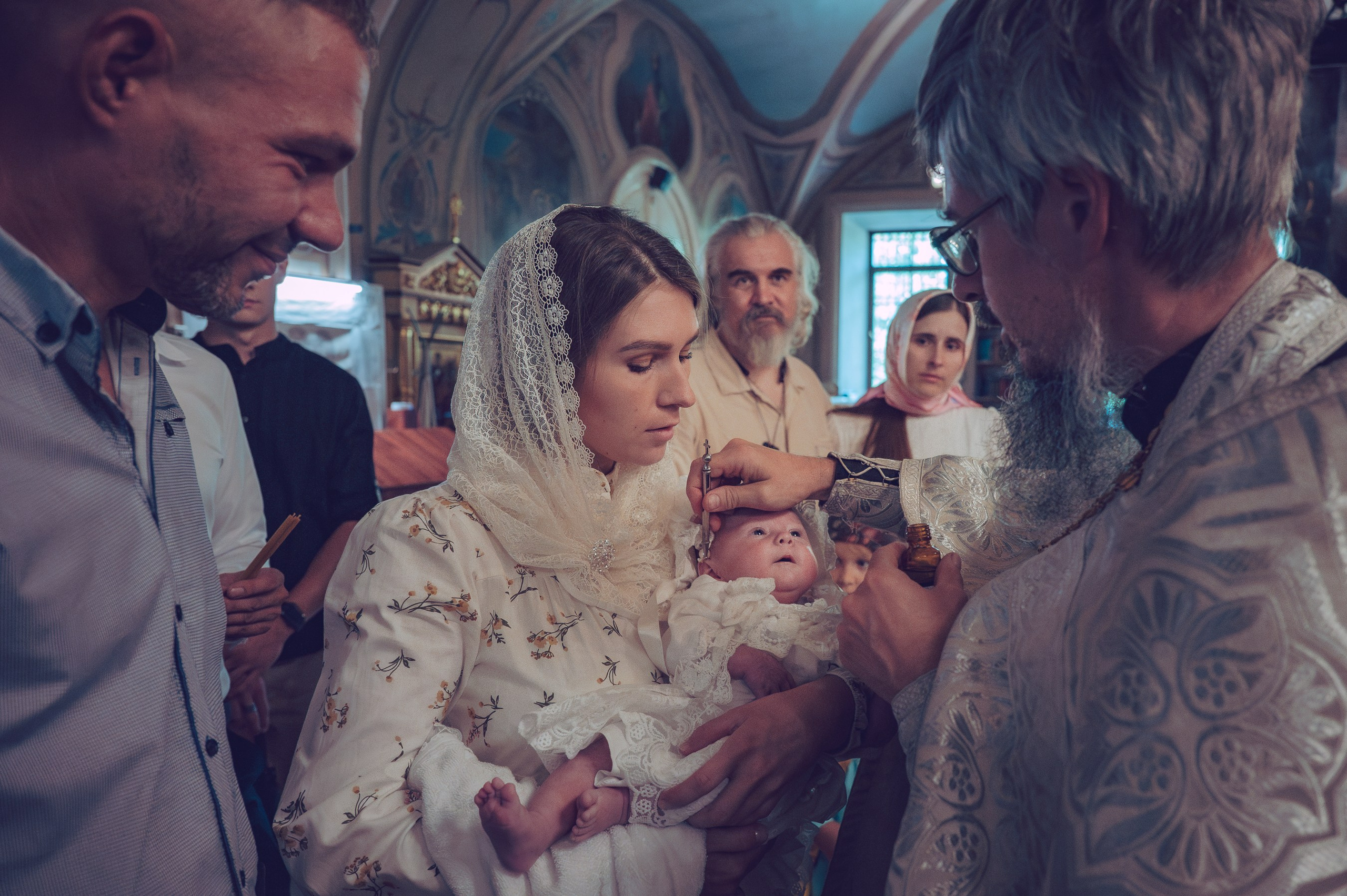 Фотограф крещения: Москва, Одинцово. Семейный фотограф Руслан Каримов Одинцово Москва