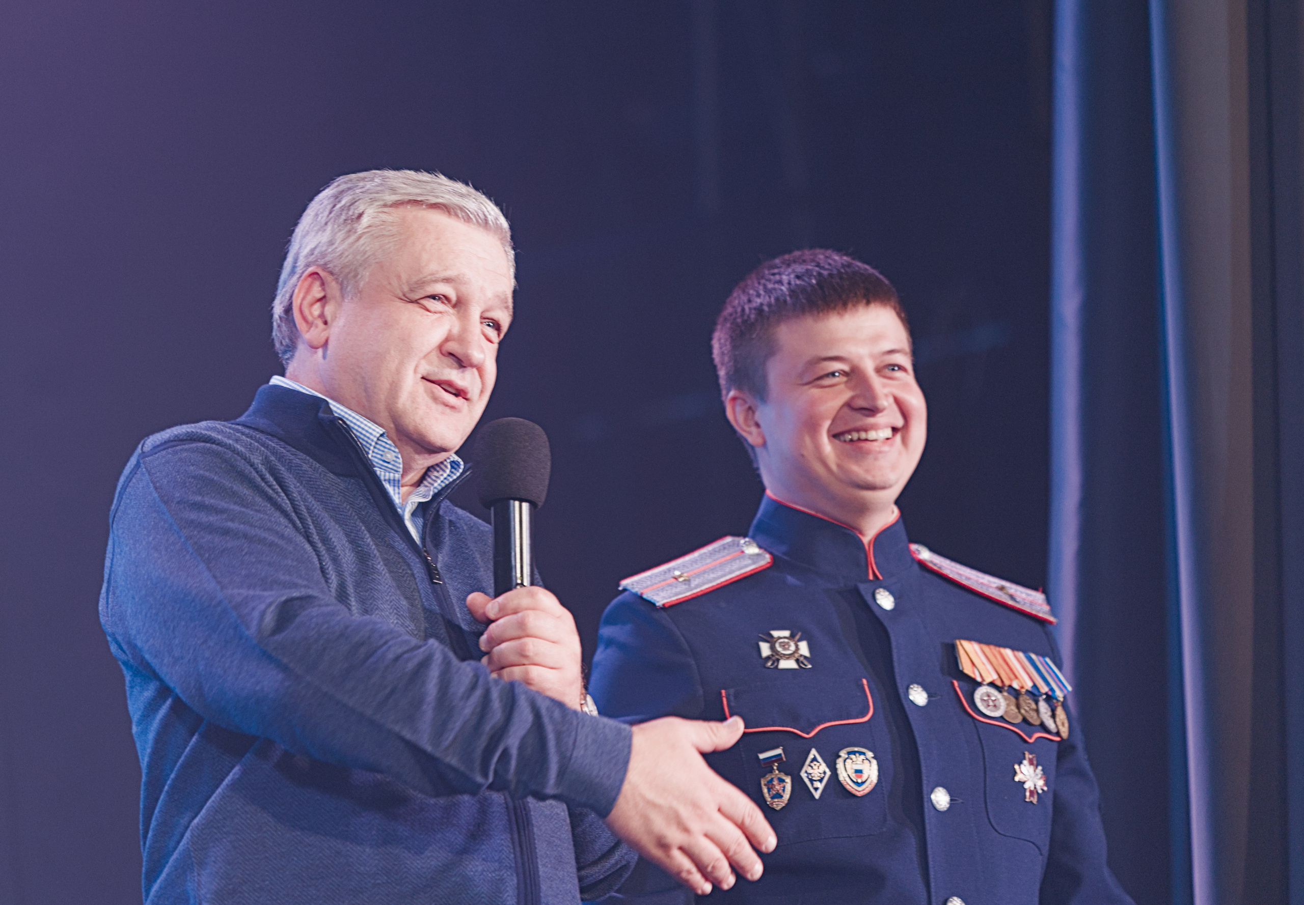 Праздничное выступление в День воссоединения в Мытищах