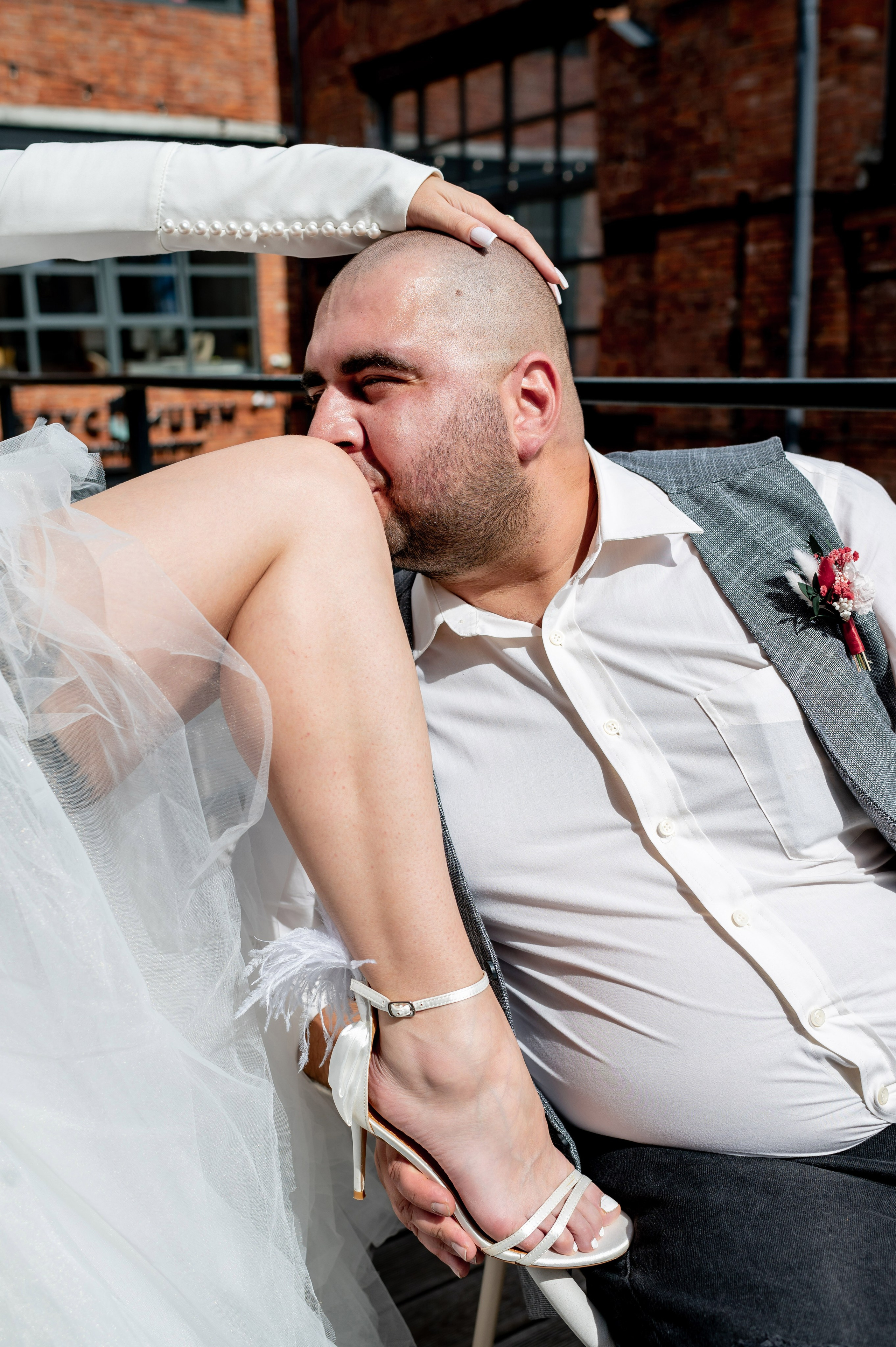 Экстравагантная свадебная фотосессия Светланы и Славы по нетрадиционным и оригинальным местам для свадебной прогулки в Санкт-Петербурге. Портретный, семейный и свадебный фотограф в Санкт-Петербурге и в Пушкине Ширяев Денис