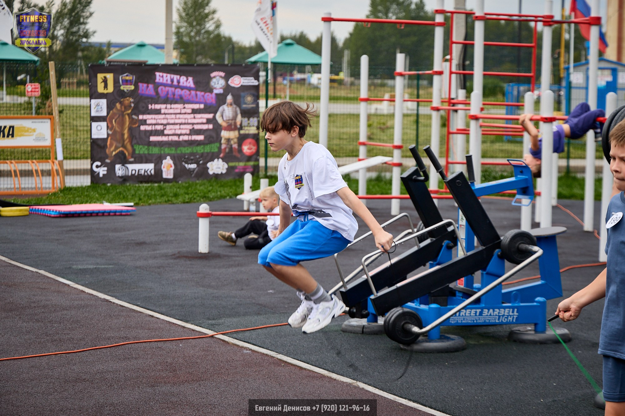 Fitness Challenge Битва на Стрелке. Портретный фотограф Евгений Денисов