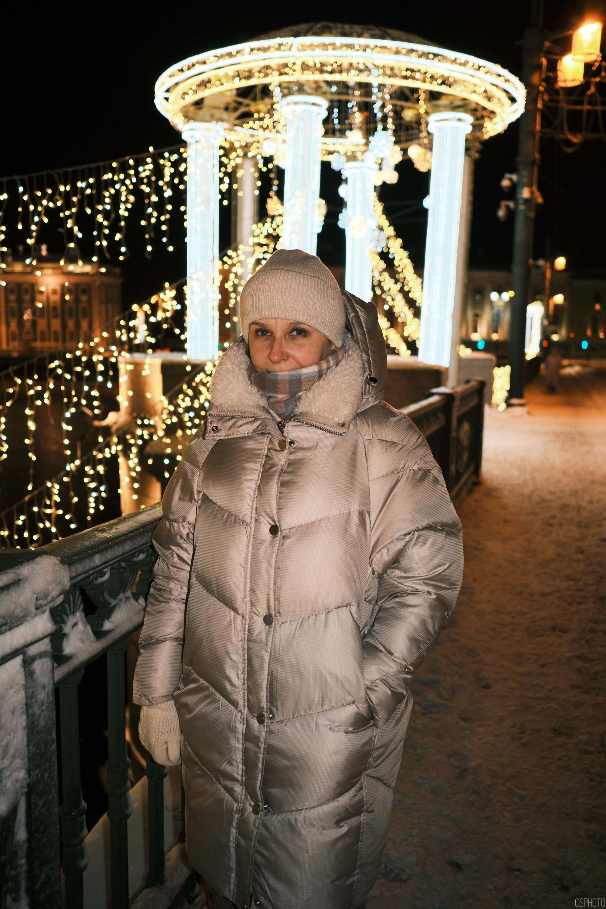 Снег и туман в Санкт-Петербурге. Фотографъ Сергѣевъ. Поймать мгновеніе