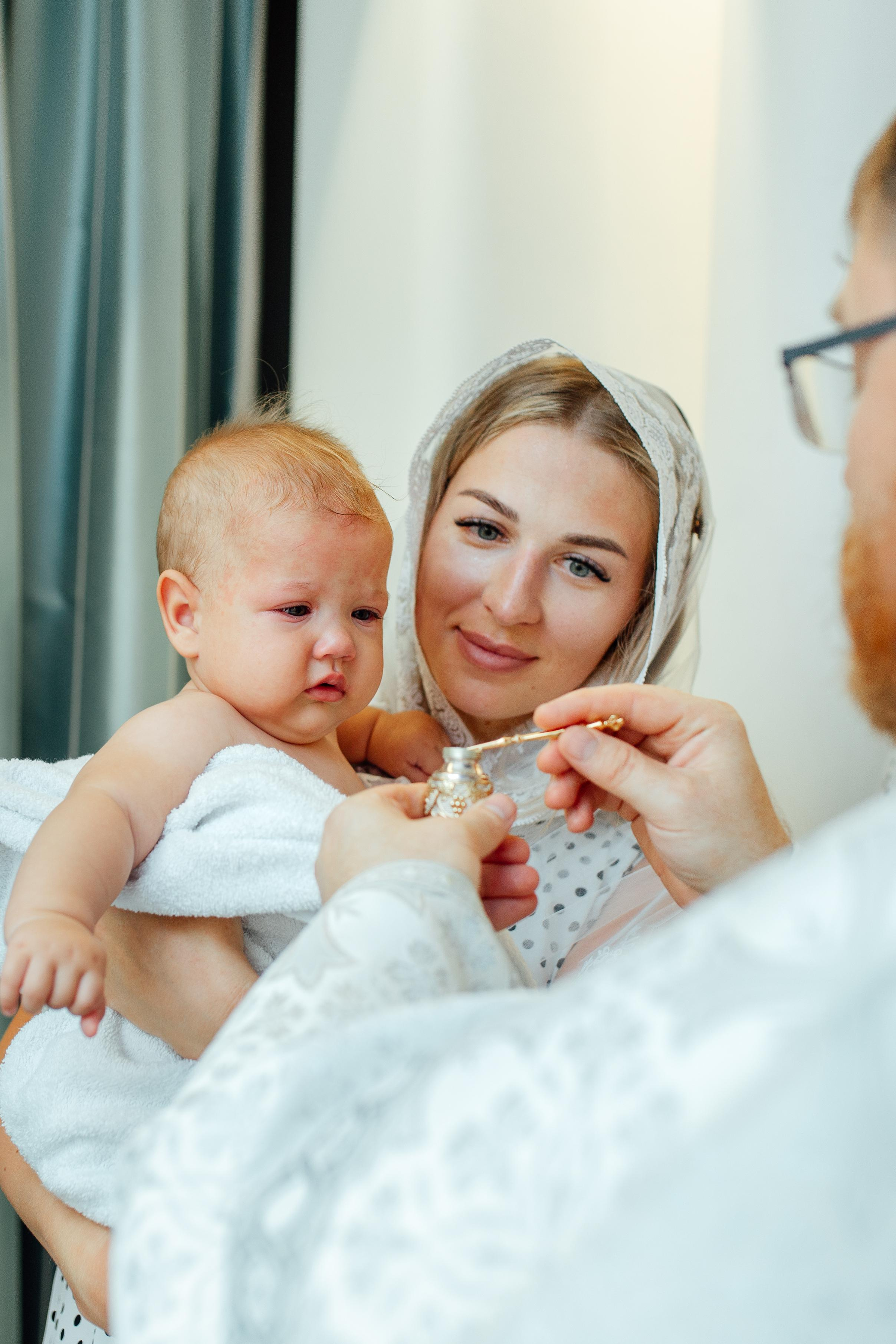 Таинство крещения Арины, 27 августа 2022