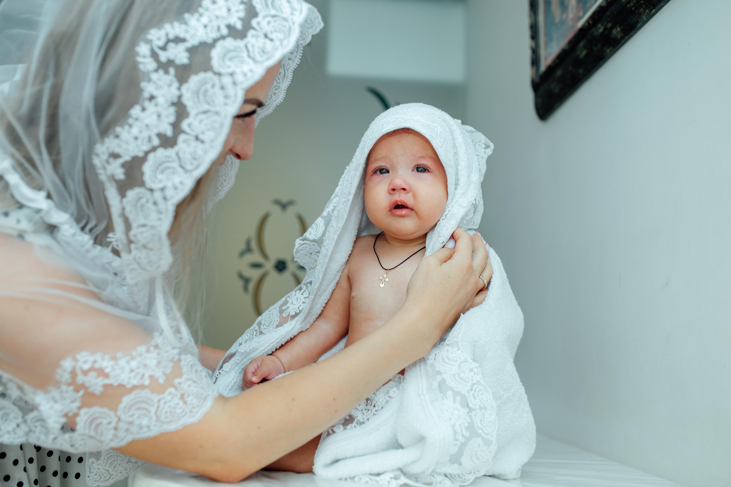 Таинство крещения Арины, 27 августа 2022