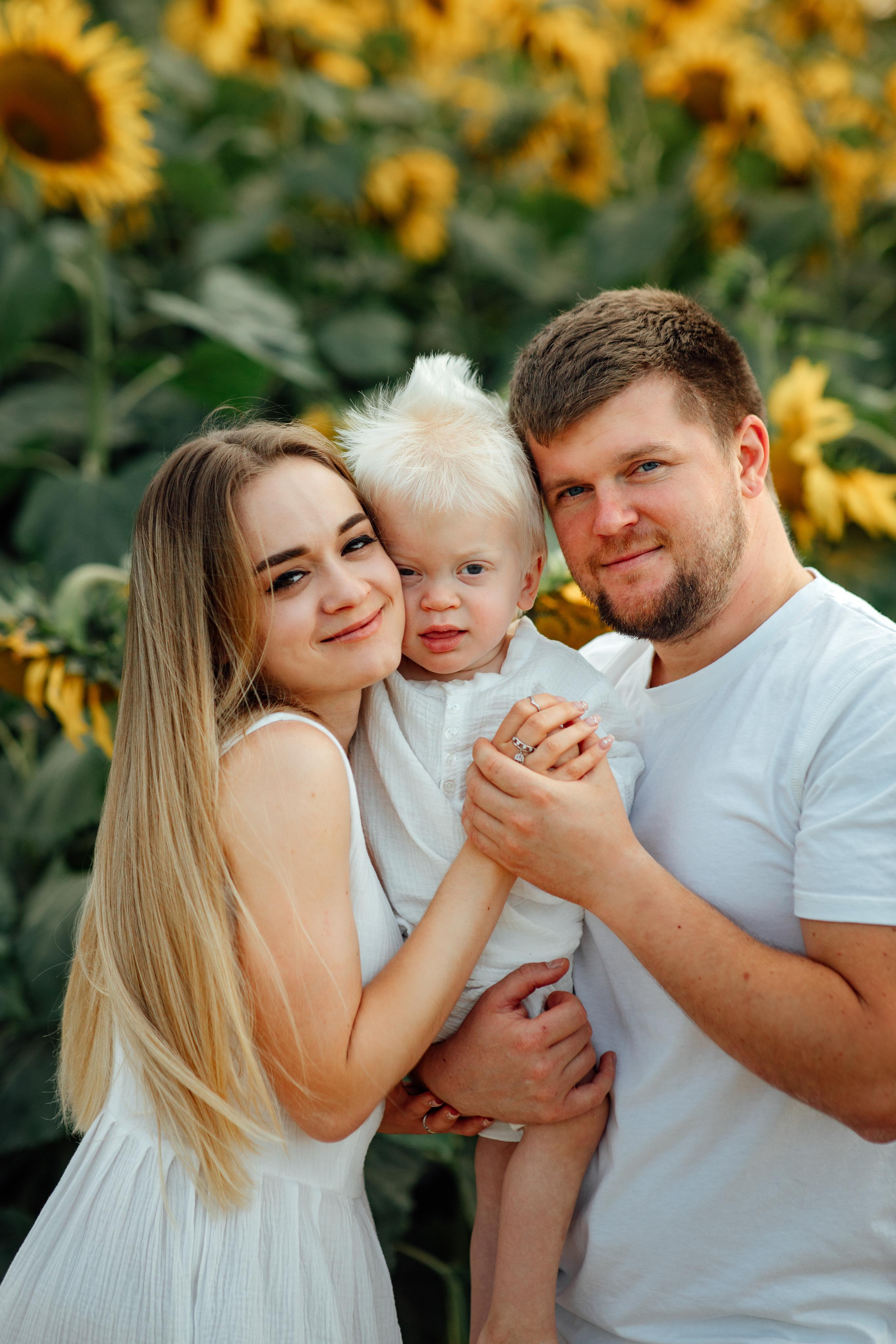 Подсолнухи, семейная, август 22