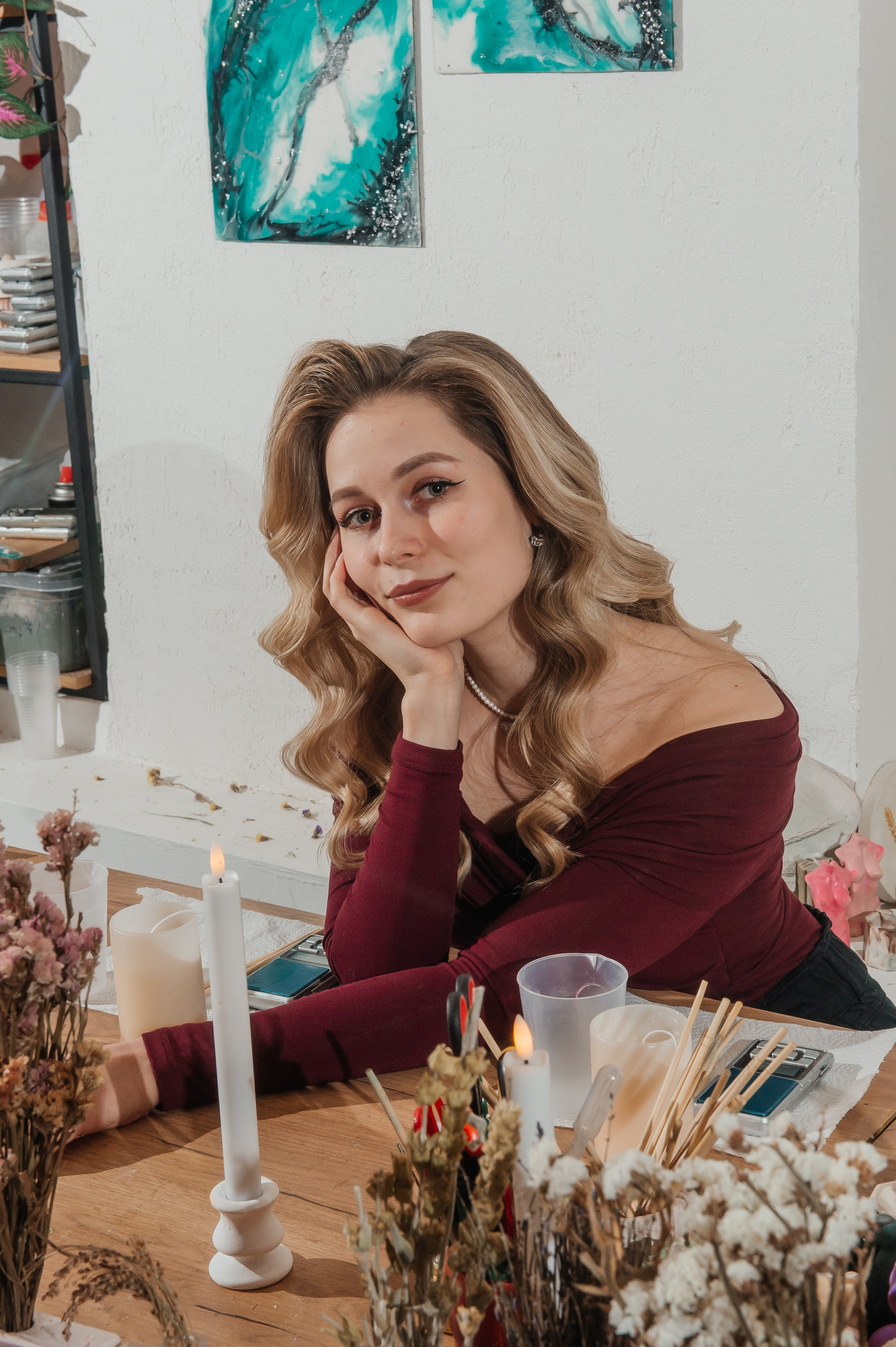 День рождения Маргариты в студии AROMALAGE — уют и творчество