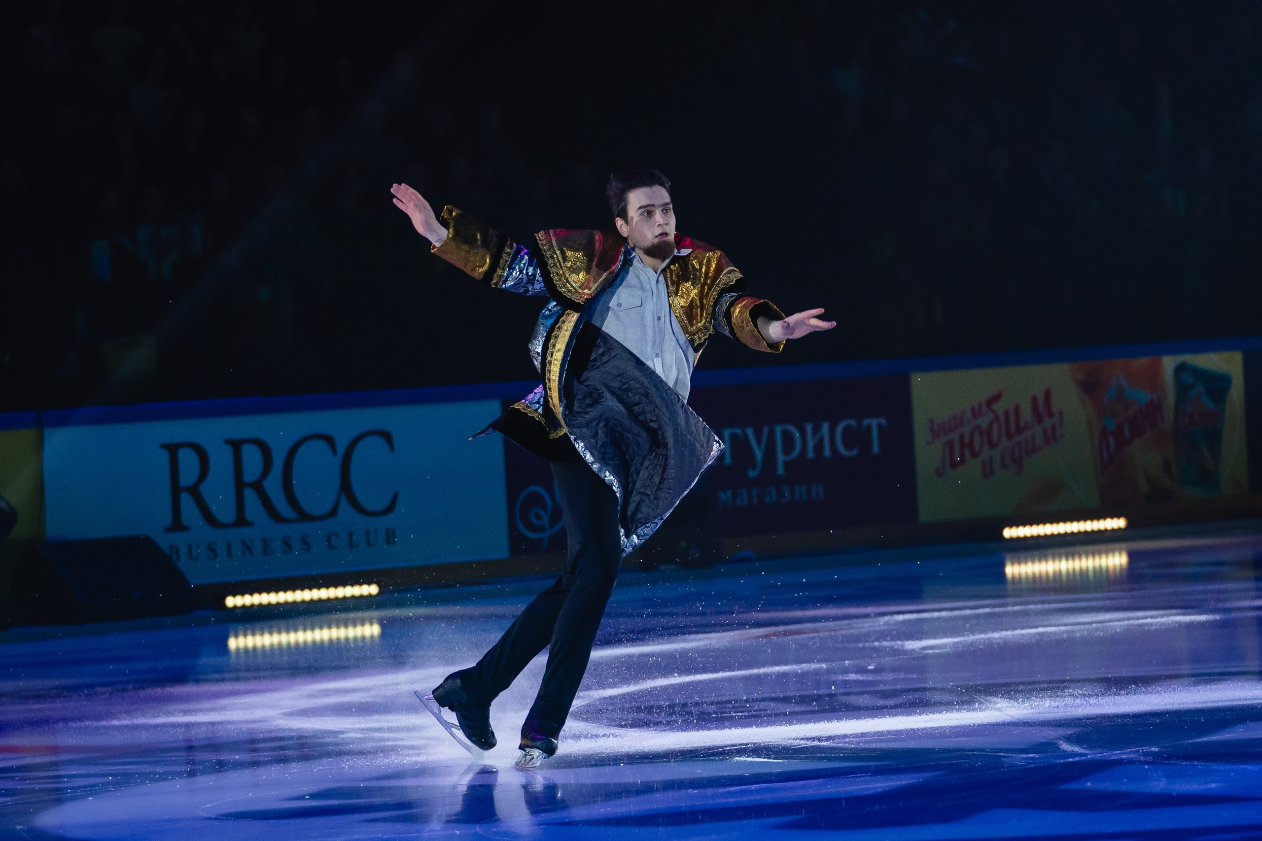 Шоу «Чемпионы на льду» в Новосибирске. Воробьева Ксения — Спортивный и танцевальный фотограф Новосибирск