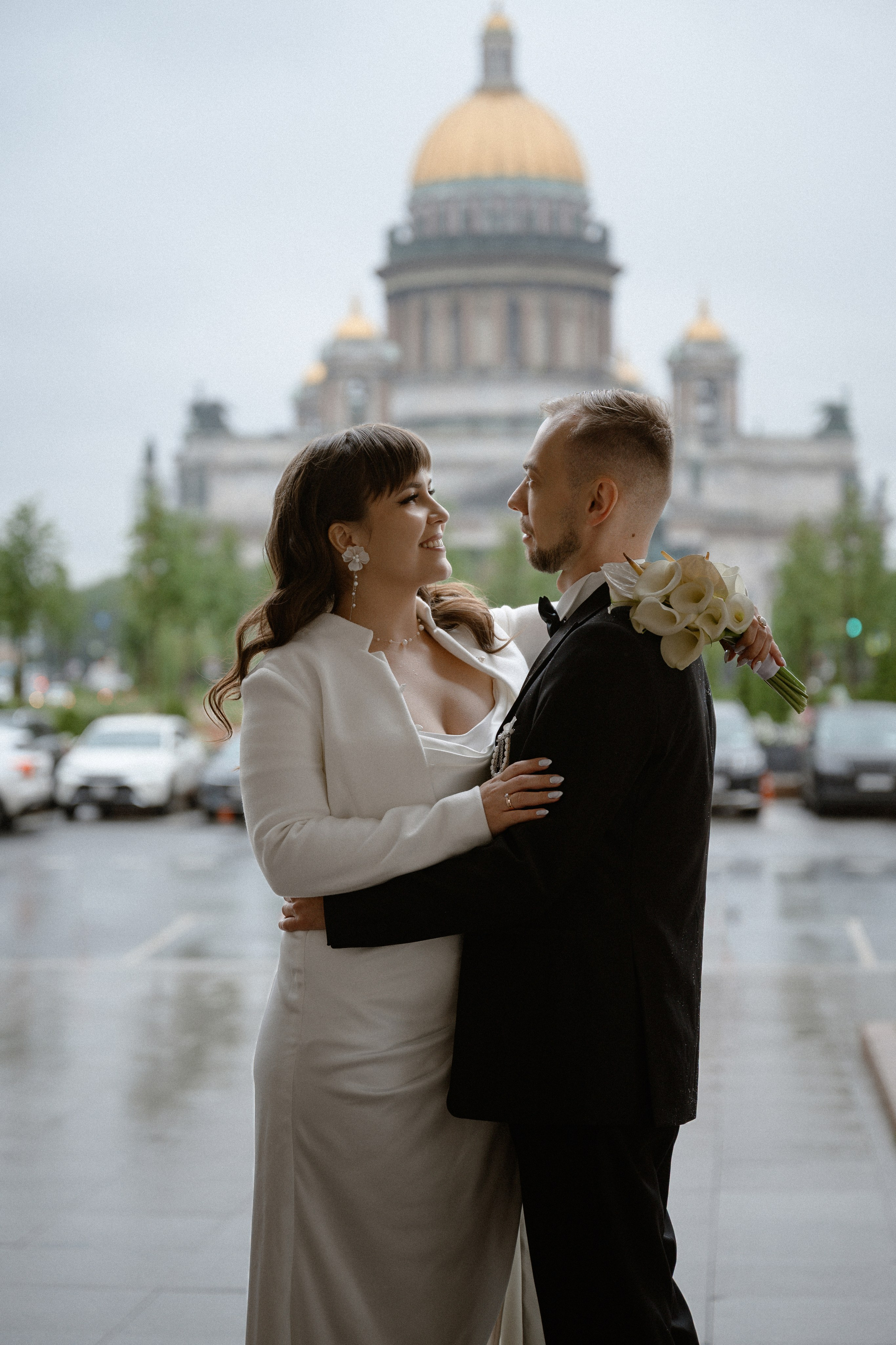 свадебная фотосессия у Мариинского Дворца