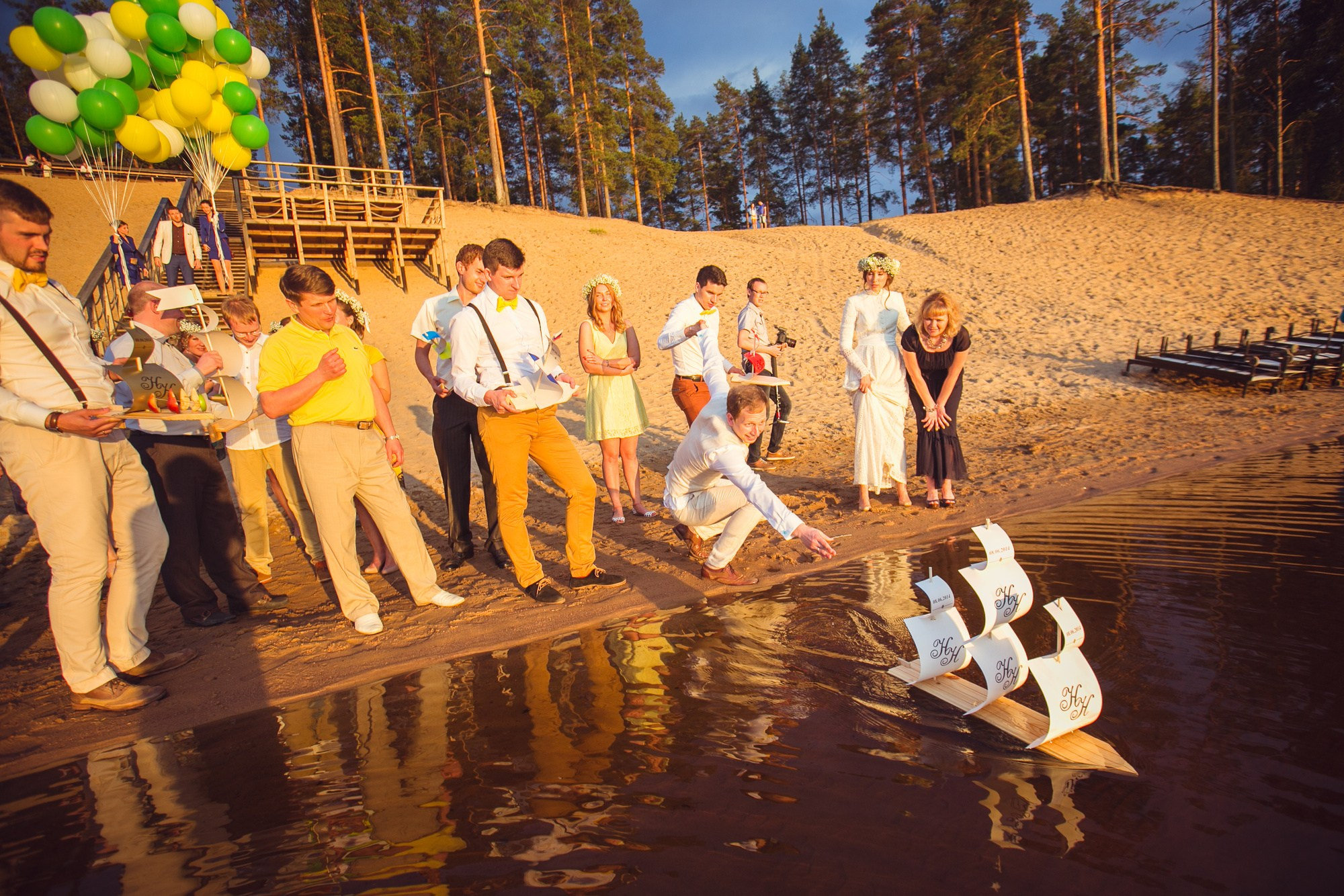 Свадьба в стиле «Рустик». Семейный, портретный и свадебный фотограф в Санкт-Петербурге и Москве