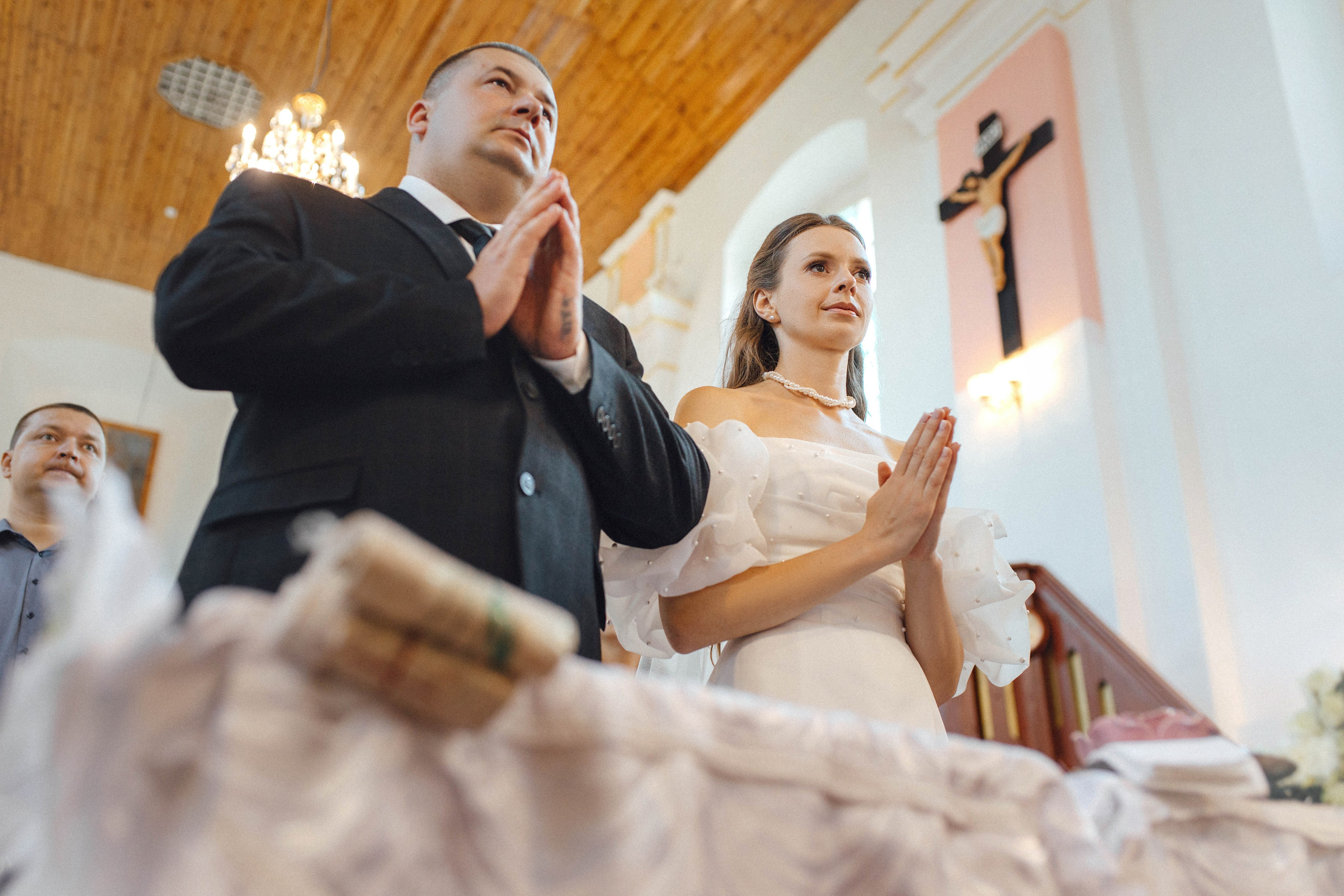 Венчание Анастасии и Сергея, костёл Непорочного зачатия