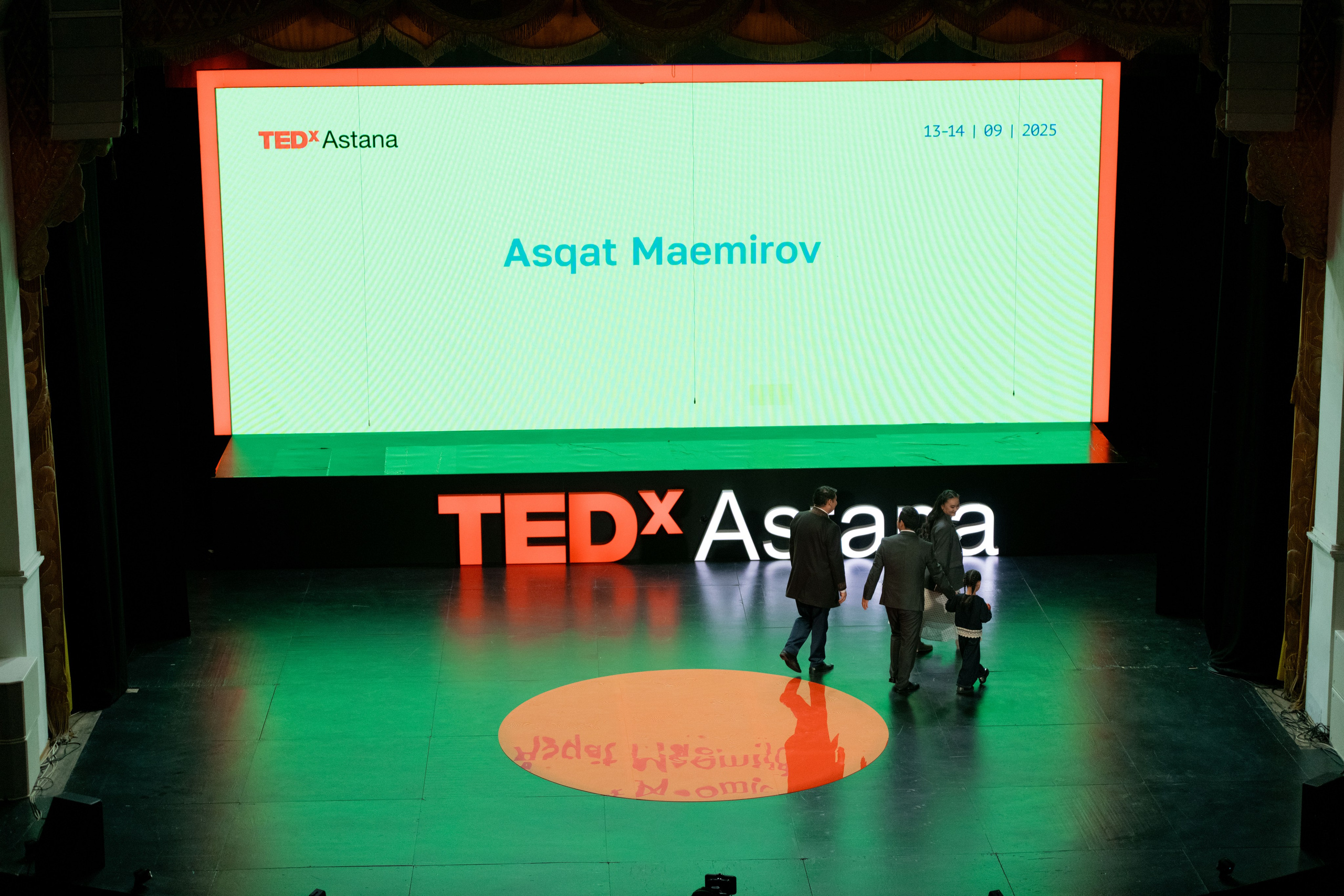 TEDxASTANA. OSPAN ALI photographer