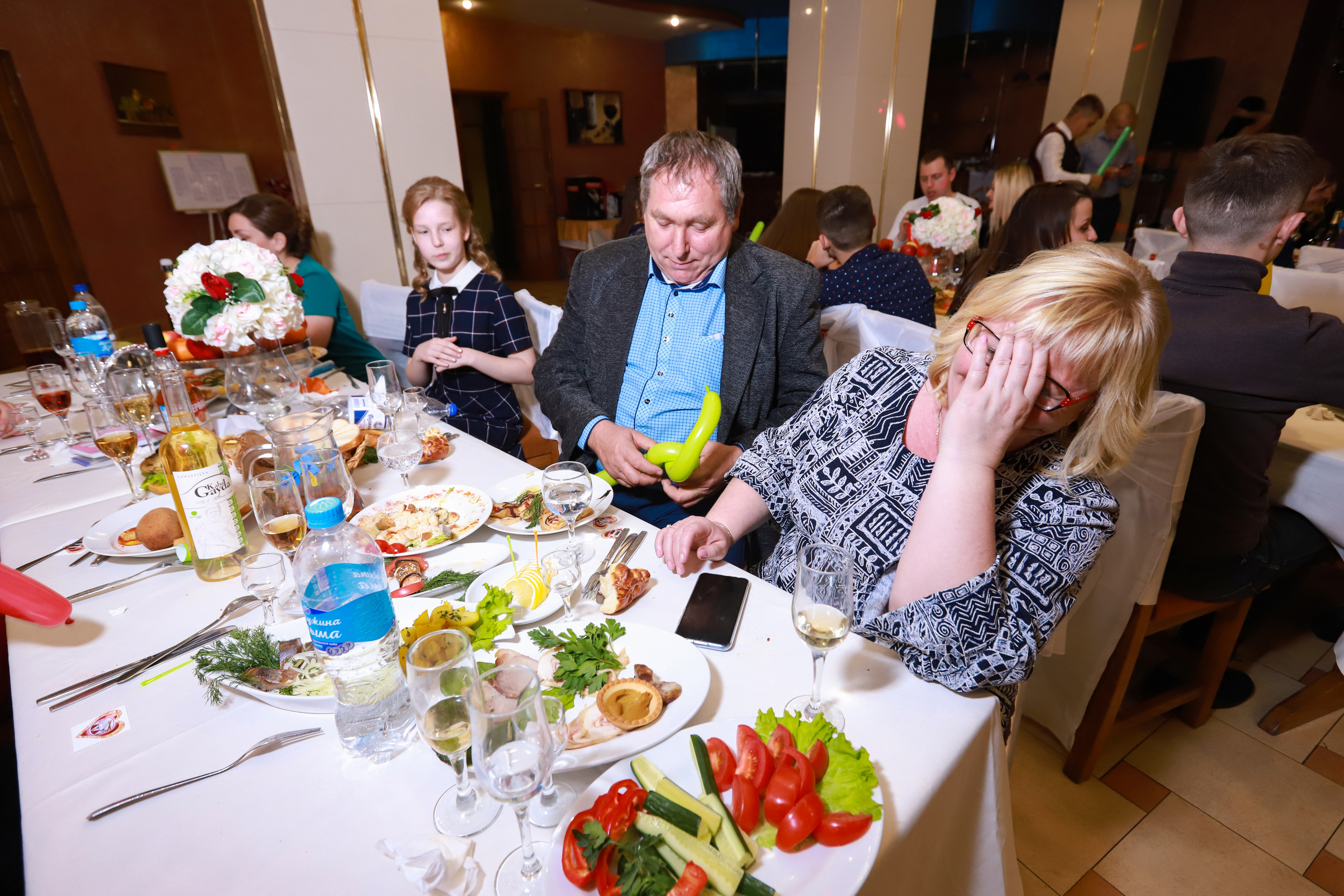 Кадры с банкета. Фотограф Белгород