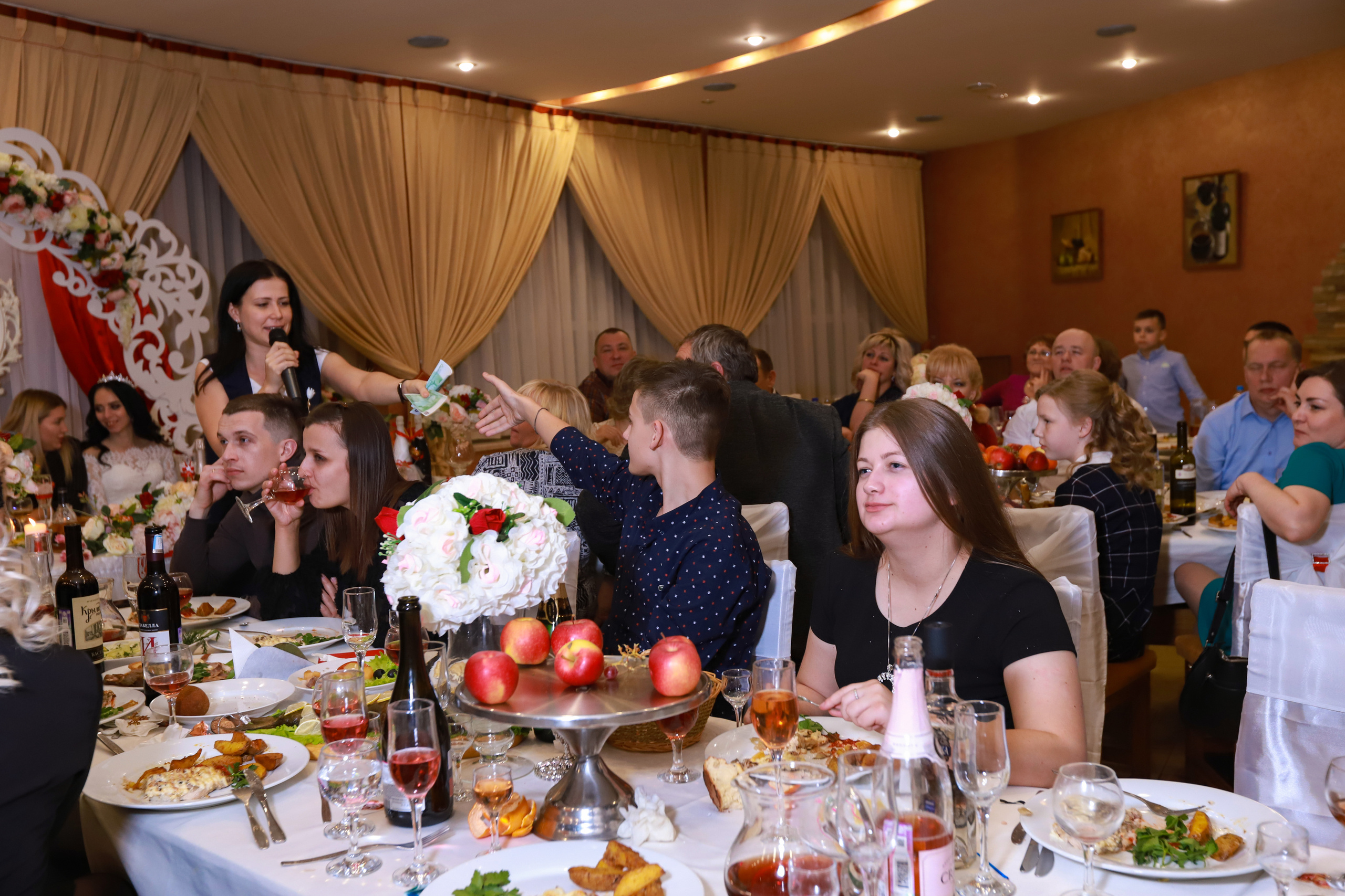 Кадры с банкета. Фотограф Белгород