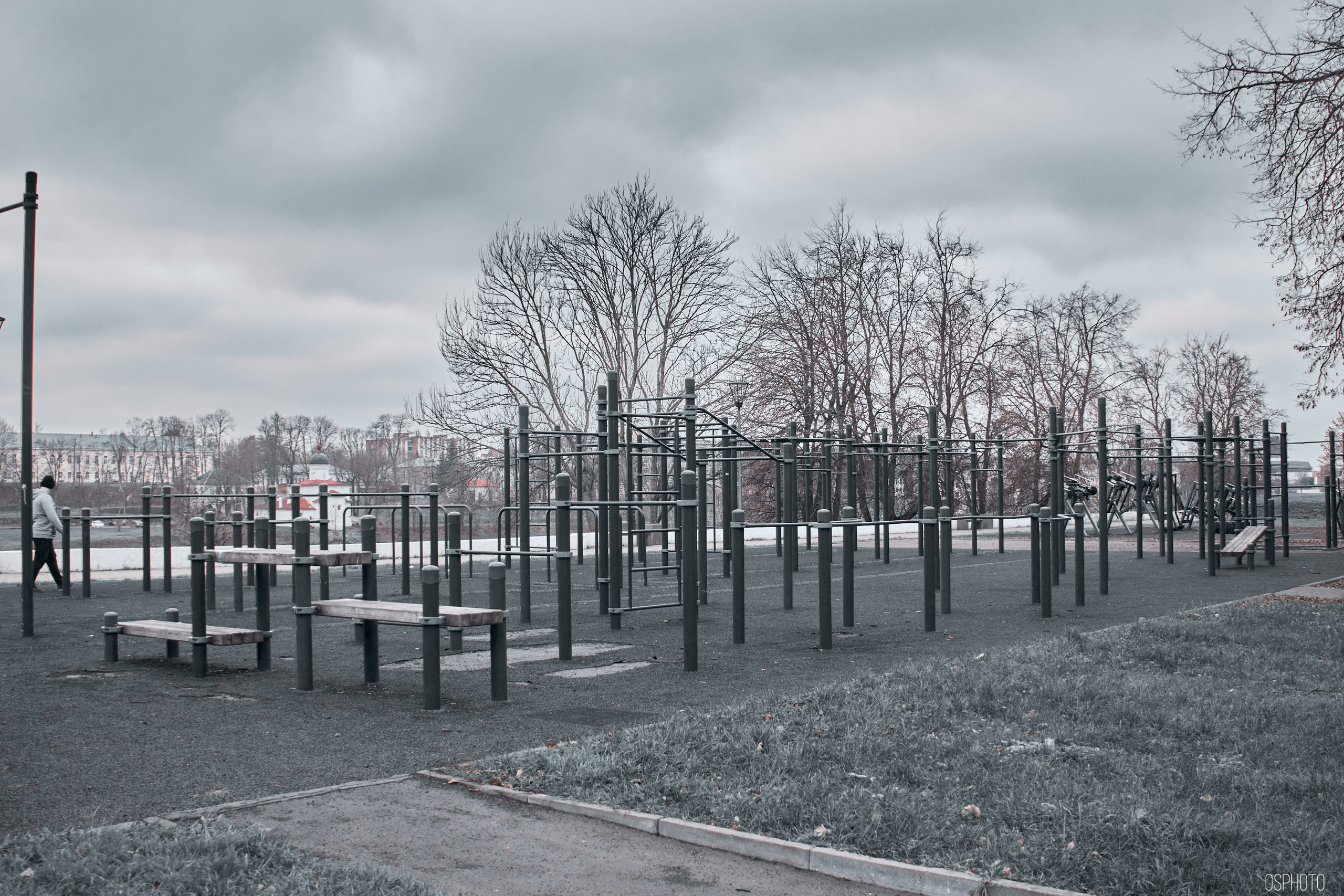 Псков. Ноябрь. Фотографъ Сергѣевъ. Поймать мгновеніе