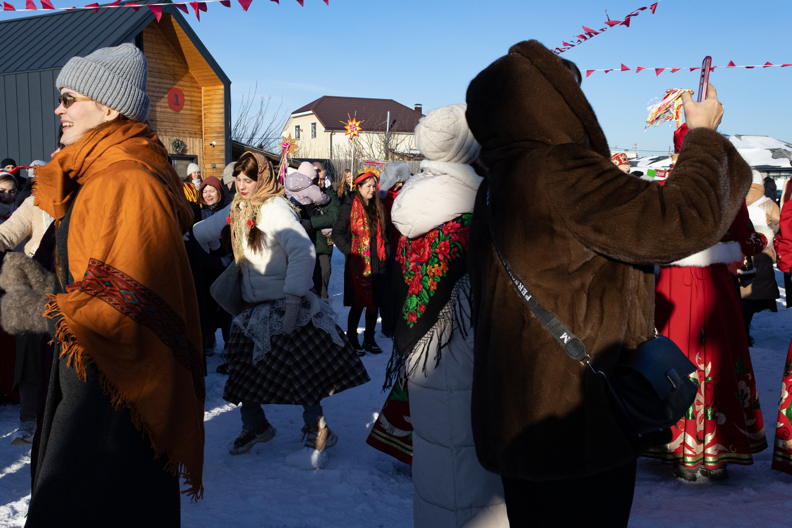 Масленица от «Жатвы» в Чертовицах, Воронеж. Фотограф Наталья Мершина