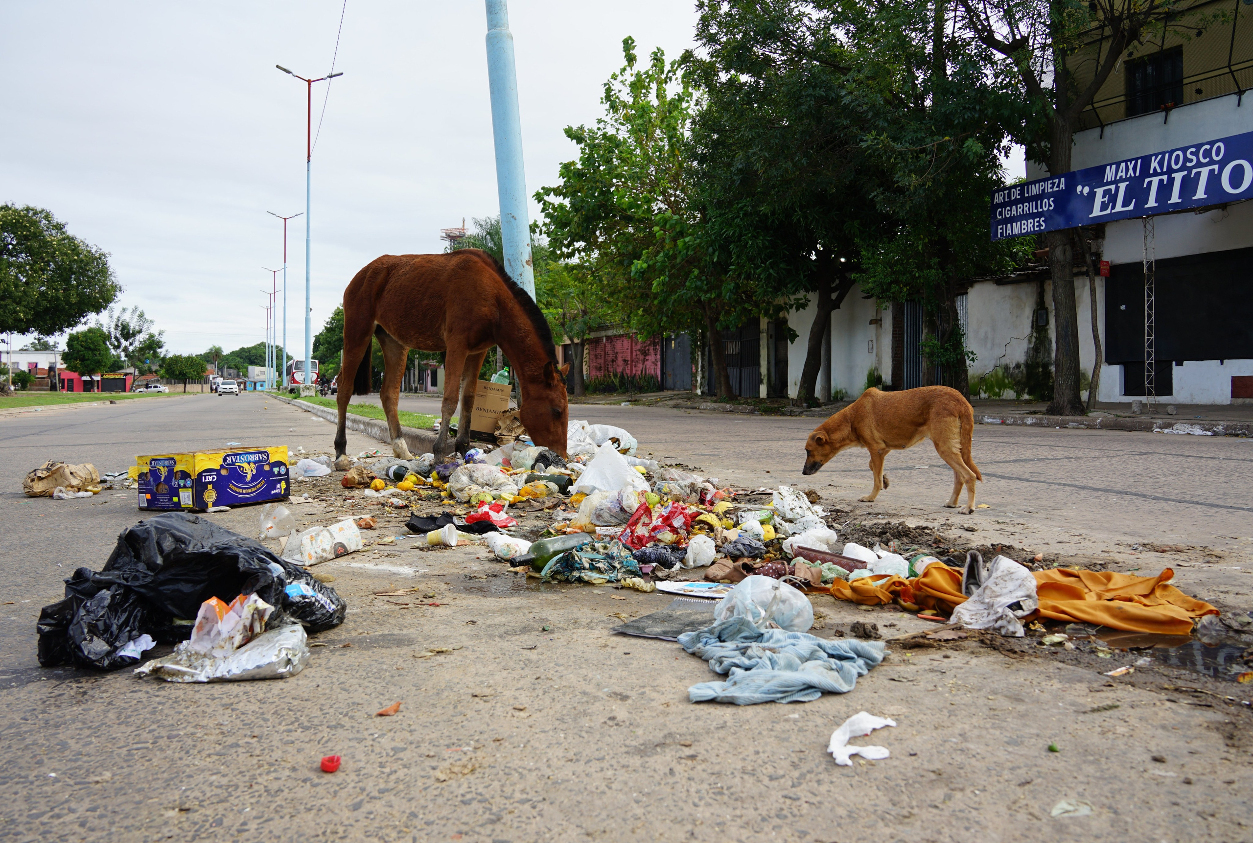 The city is not fancy. Argentina