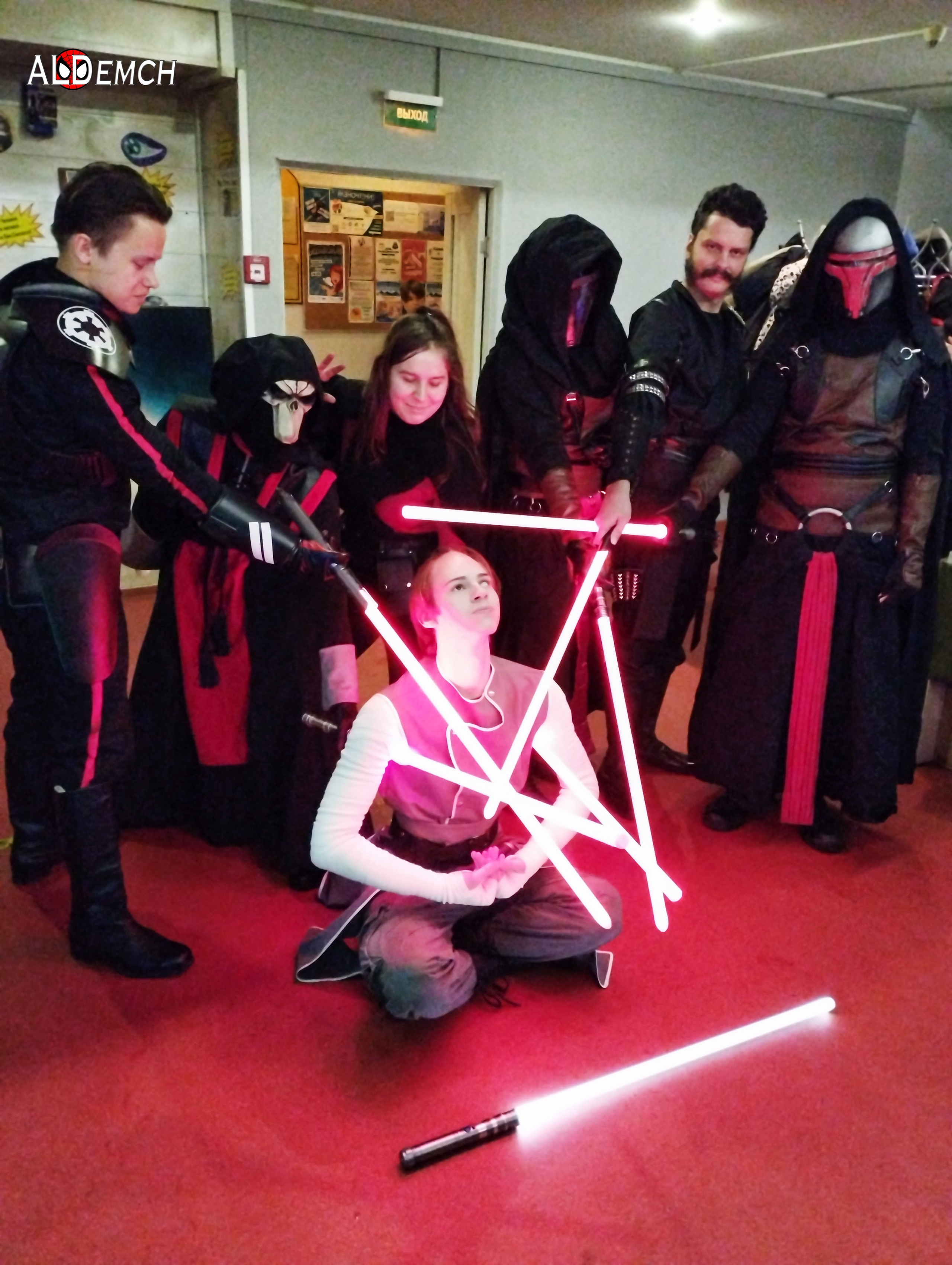 Фотосессия в музее Звездные Войны Далёкой Галактике в Москва