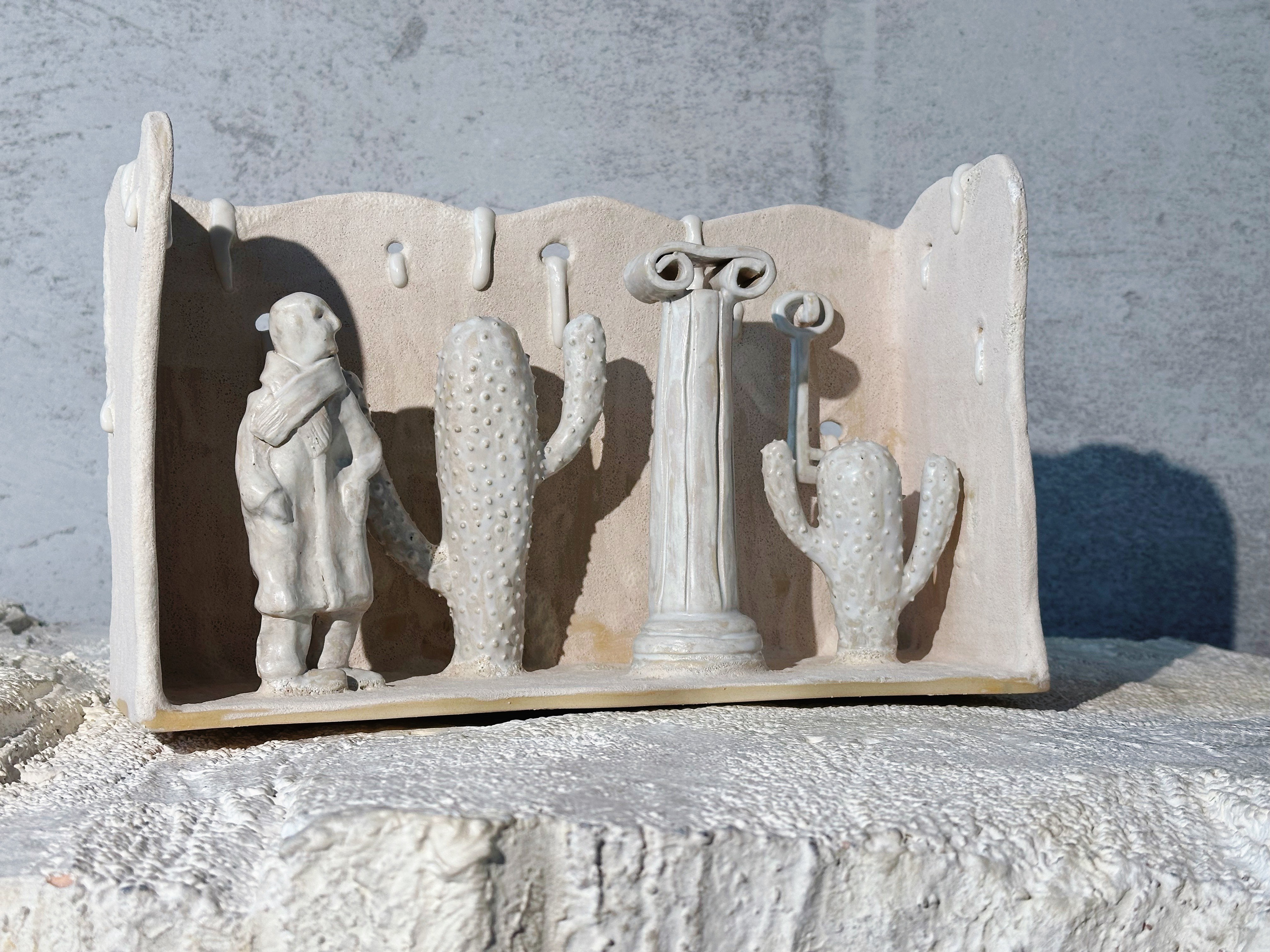 Керамика, глазури, 40х30х10 см