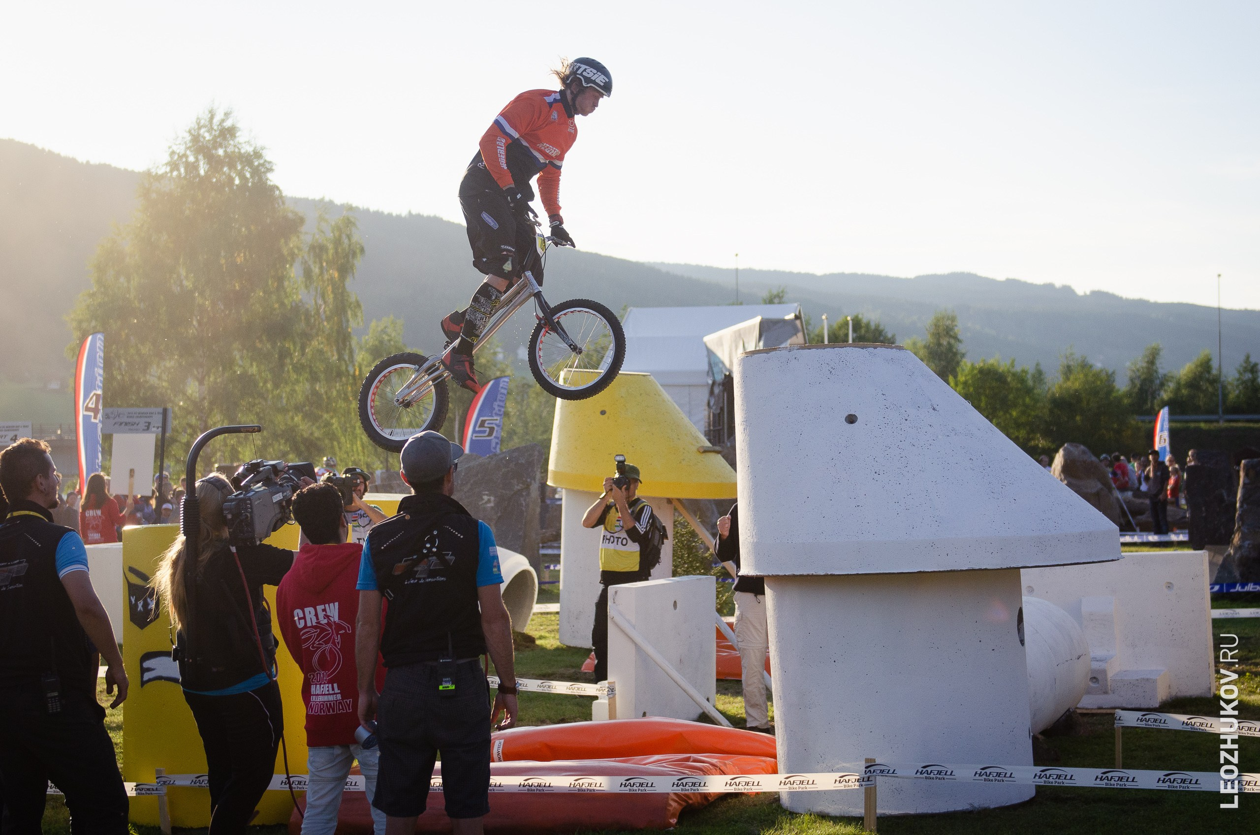 UCI Trials World Championships 2014. Sports photographer Leonid Zhukov