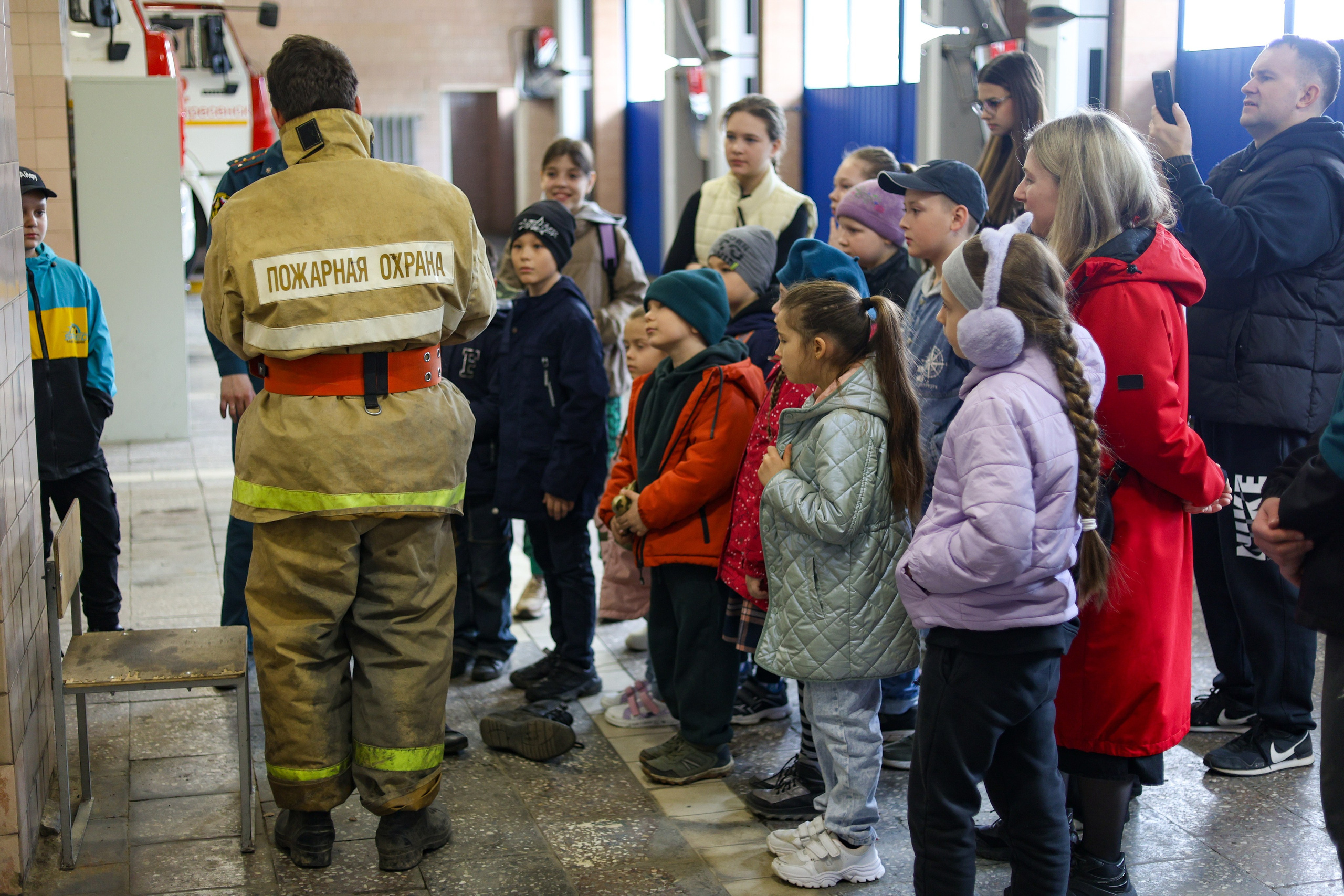 Экскурсия в пожарную часть г. Воскресенск. Вознесенский храм села Барановское