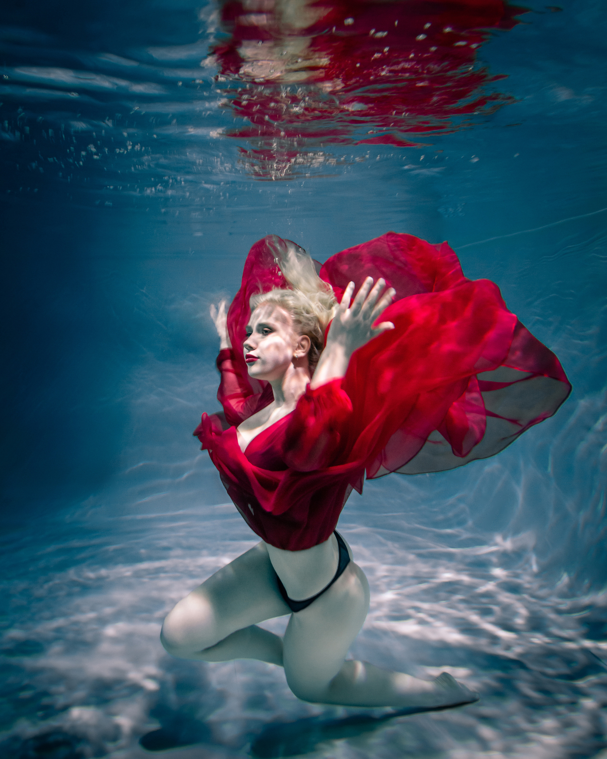 Подводная фотосессия в студии Nemo СПб