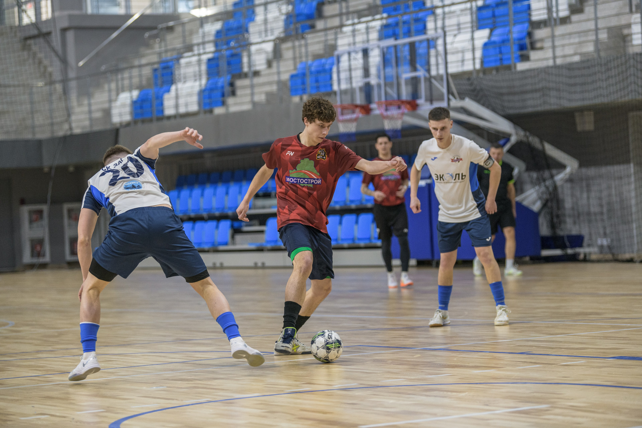 Чемпионат Гомельской области по мини-футболу. Репортажный фотограф Владимир Беляй