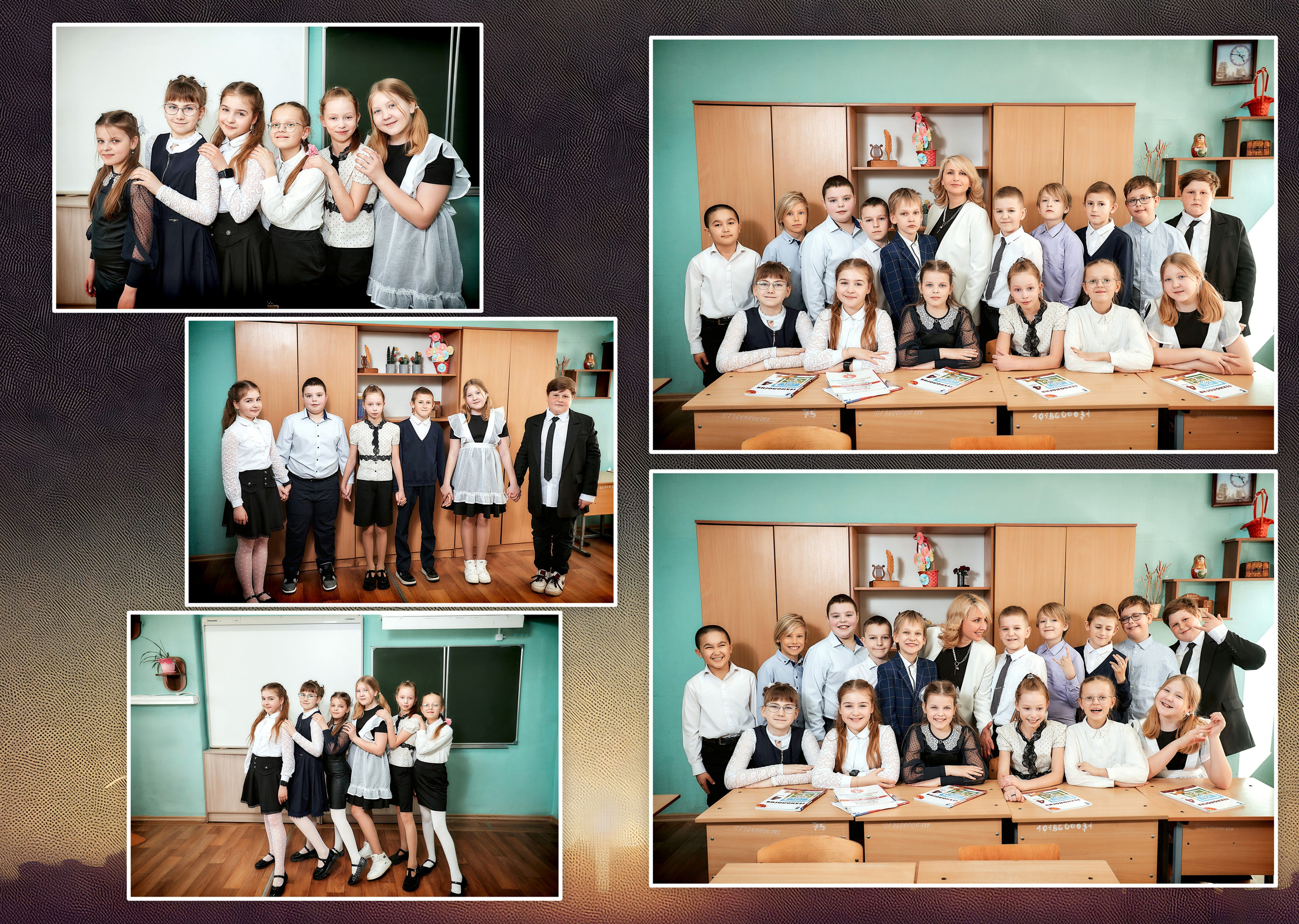 Выпускные альбомы — 4 класс. Фотограф Пустошка и Псковская область (Себеж, Великие Луки, Опочка и др.)