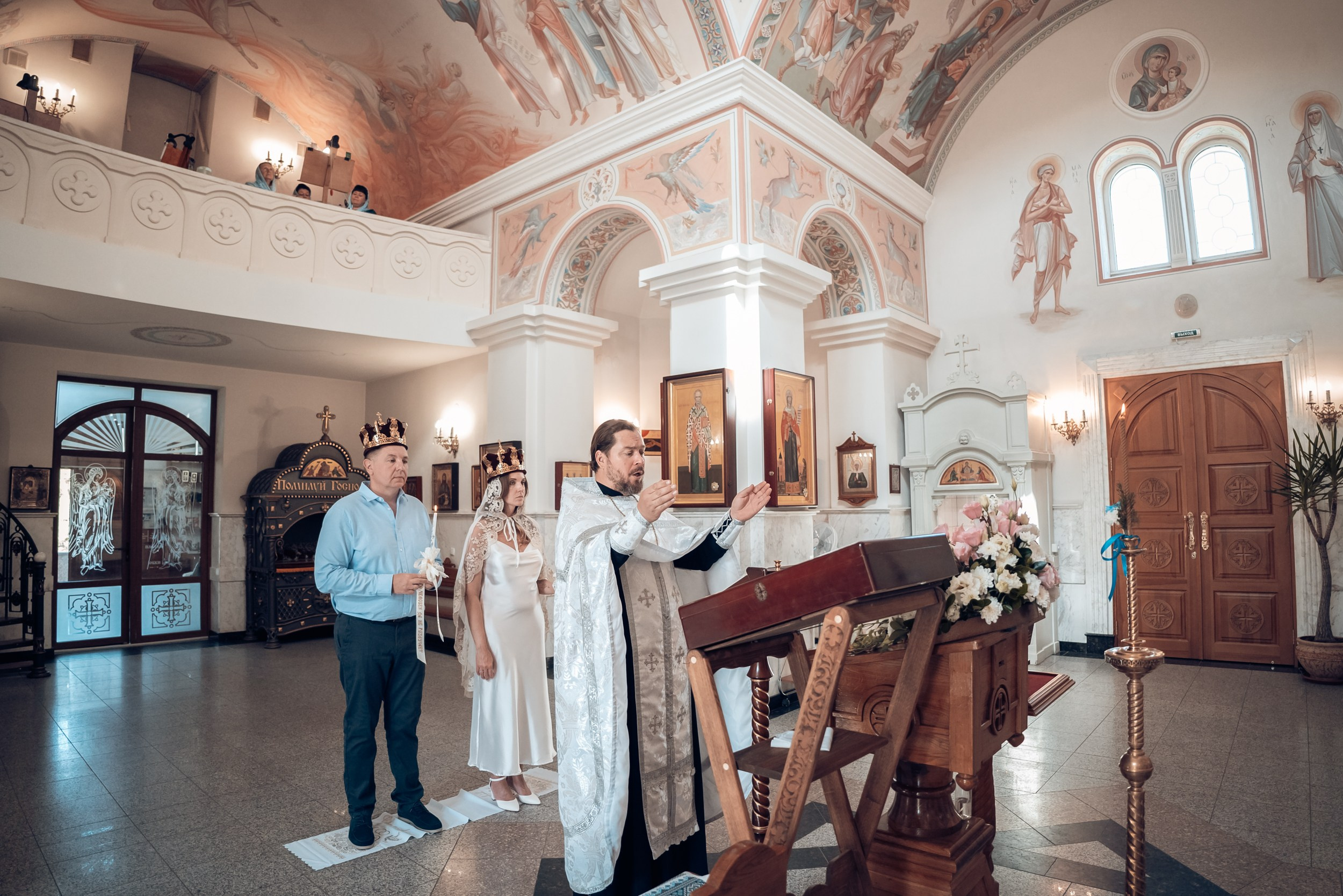 Венчание в храме Вознесения Господне г. Севастополь. Церковный фотограф Севастополь