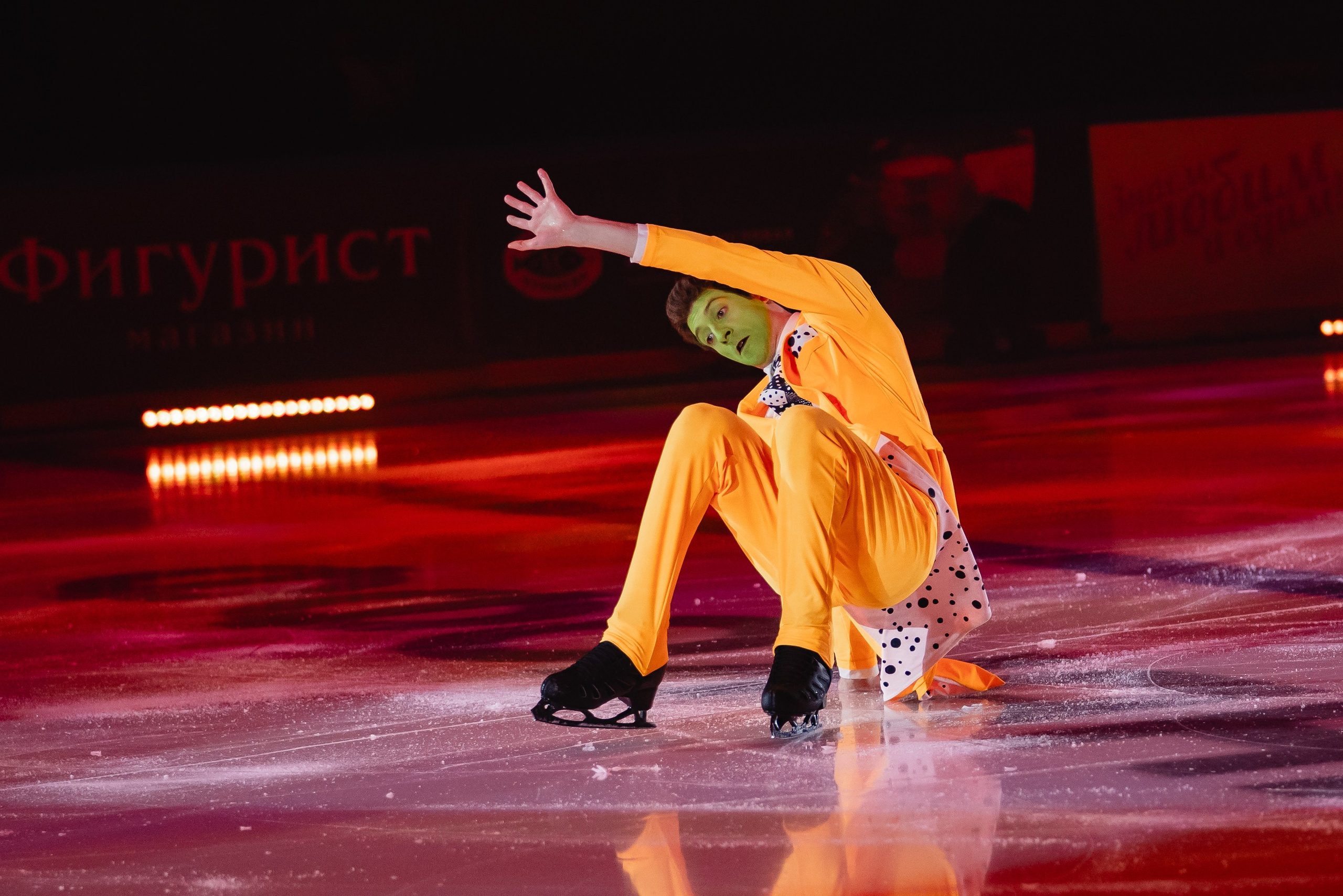 Шоу «Чемпионы на льду» в Новосибирске. Воробьева Ксения — Спортивный и танцевальный фотограф Новосибирск