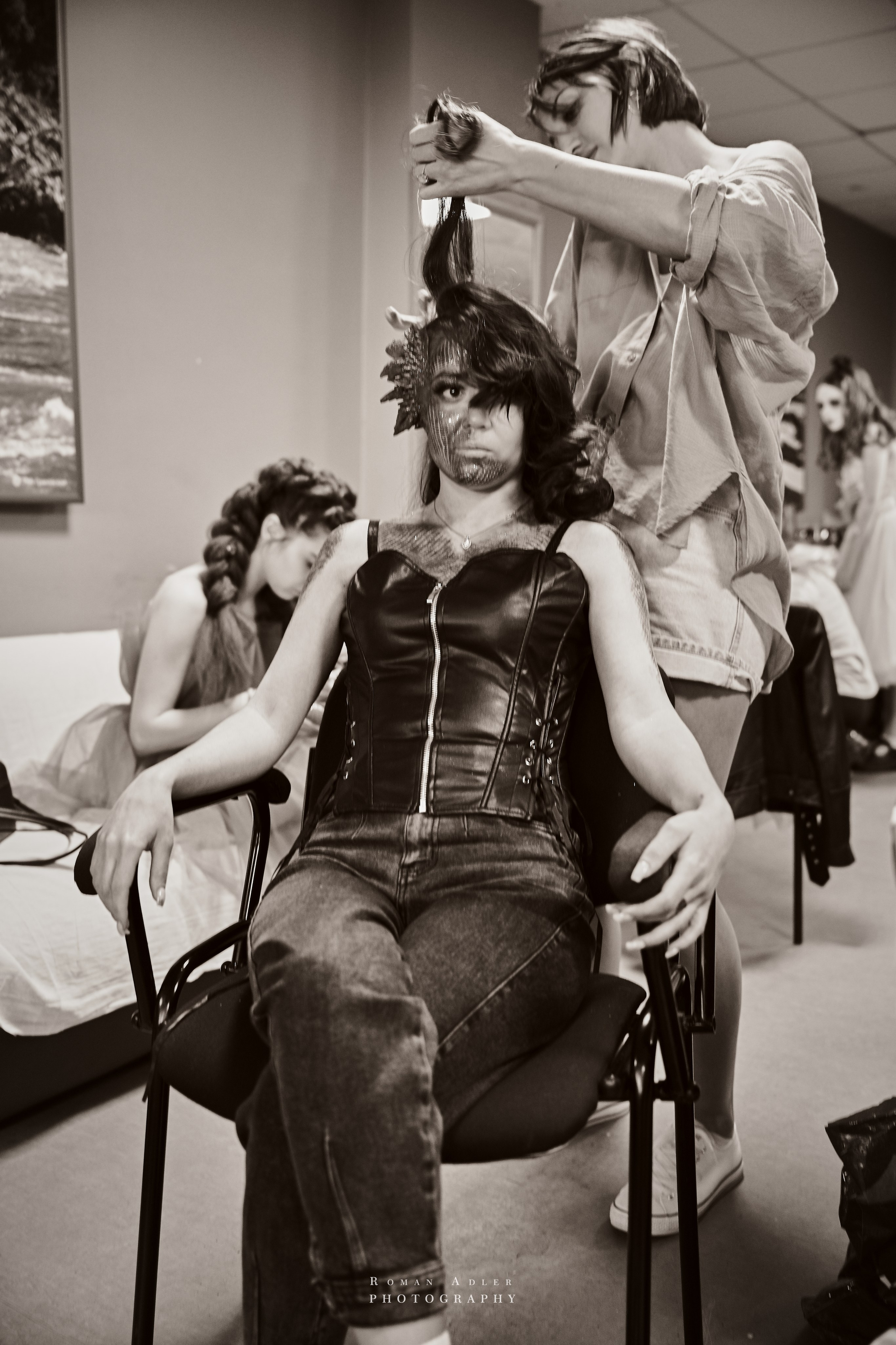 Бэкстейдж «Гример Года» Мосфильм. Фотограф Роман Адлер