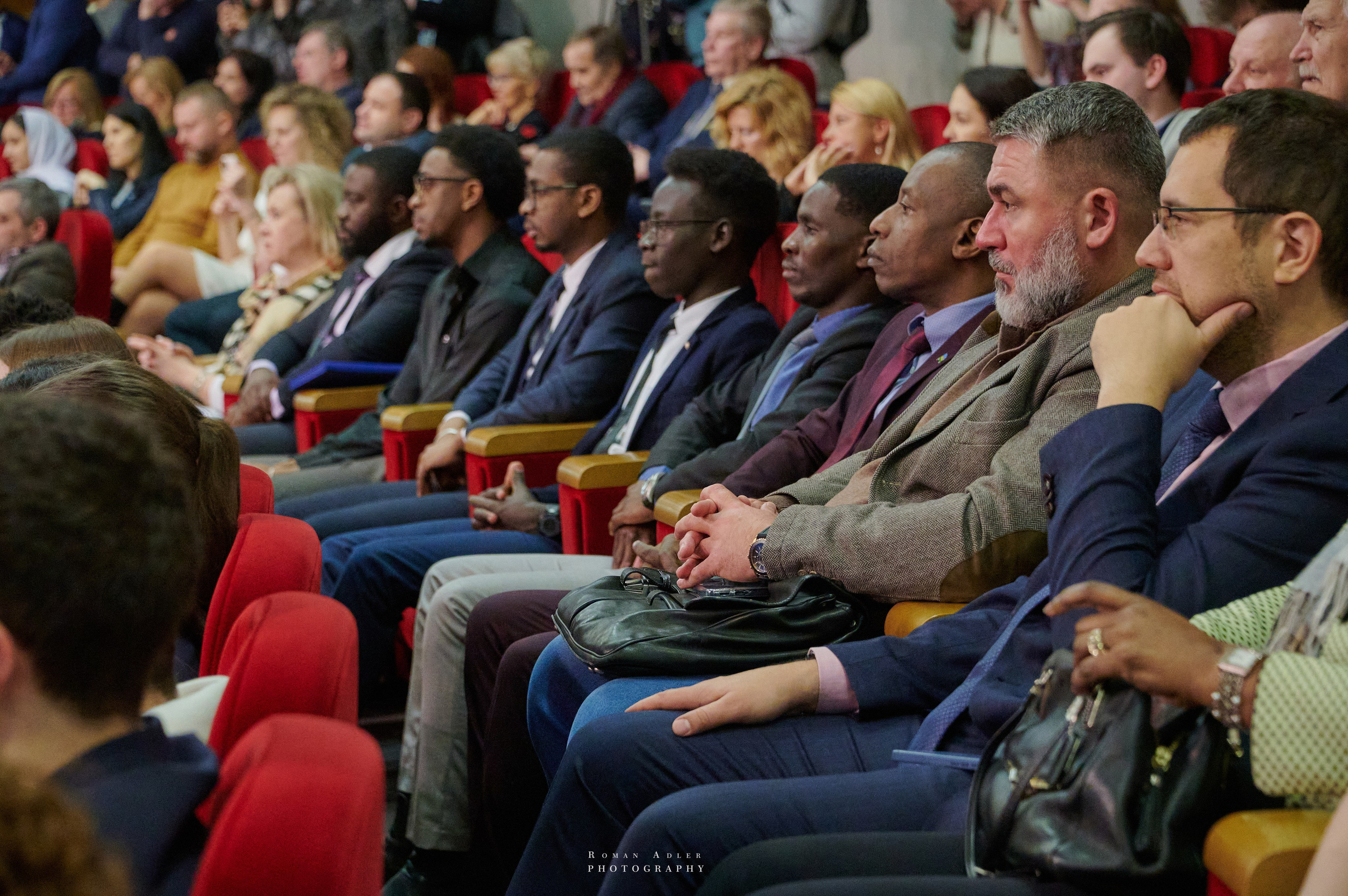 Презентация киноленты «Black to USSR». Фотограф Роман Адлер